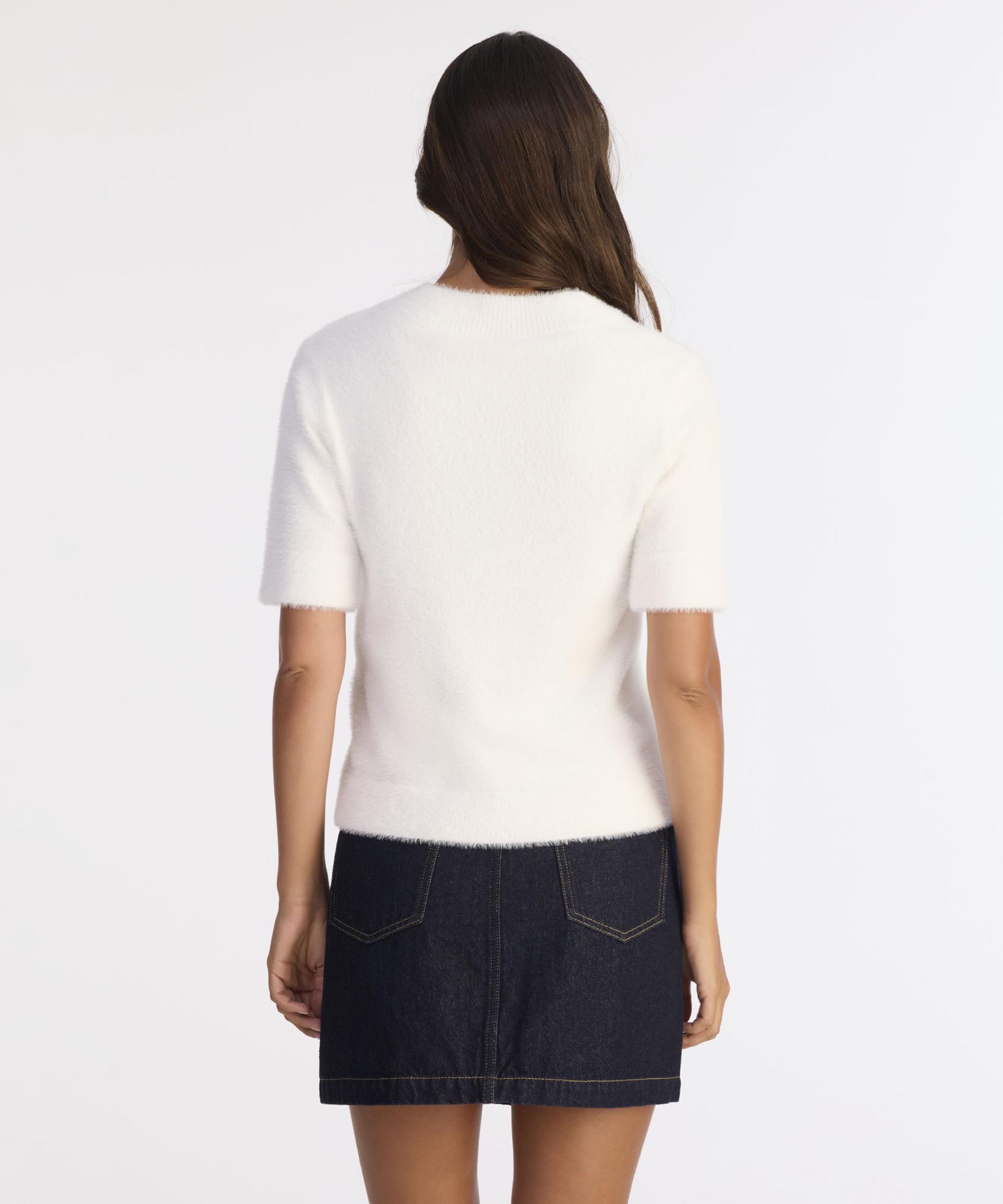 YARGICI Regular Dik Yaka Kısa Kol Kazak