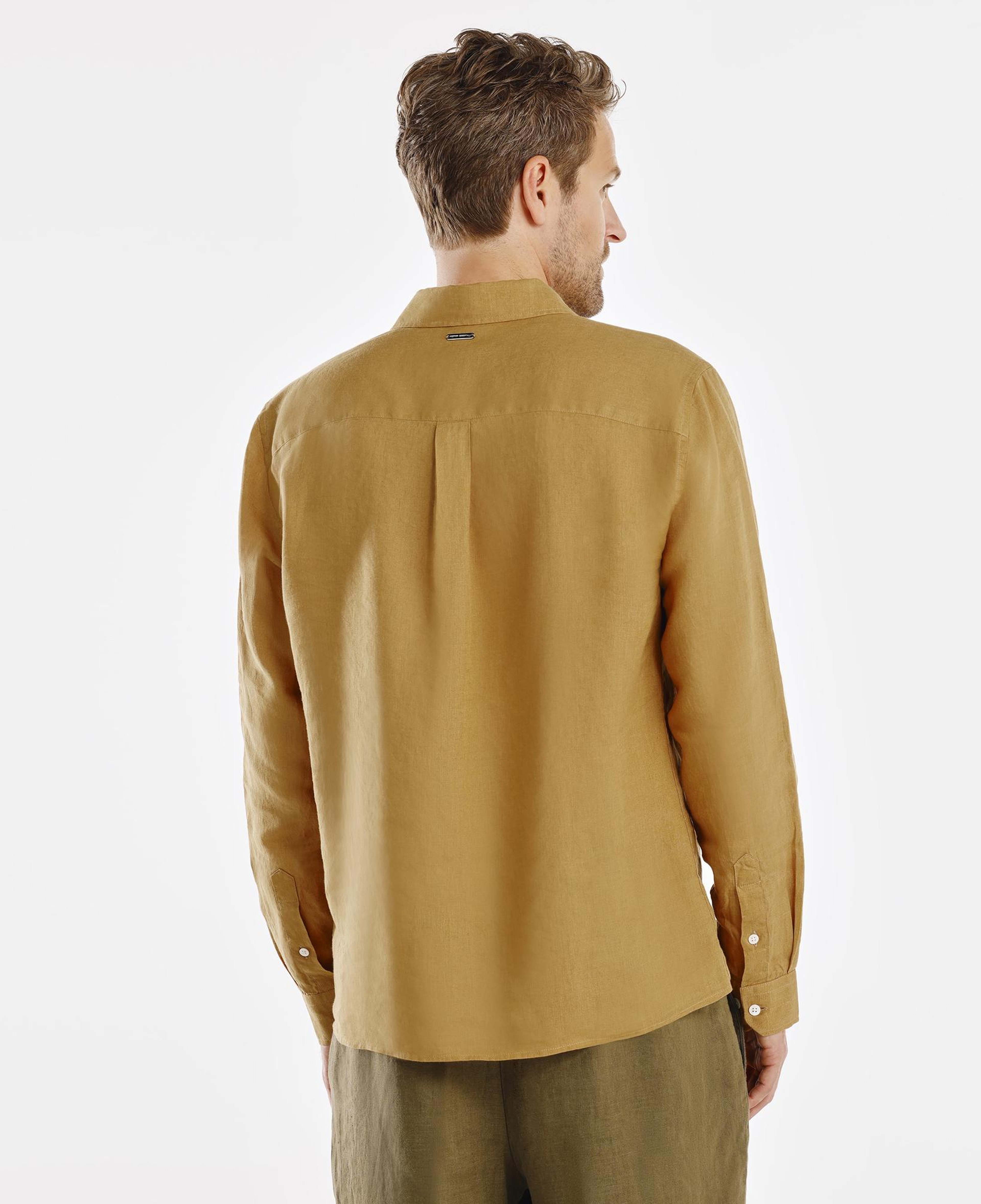 YARGICI Regular Fit Keten Gömlek