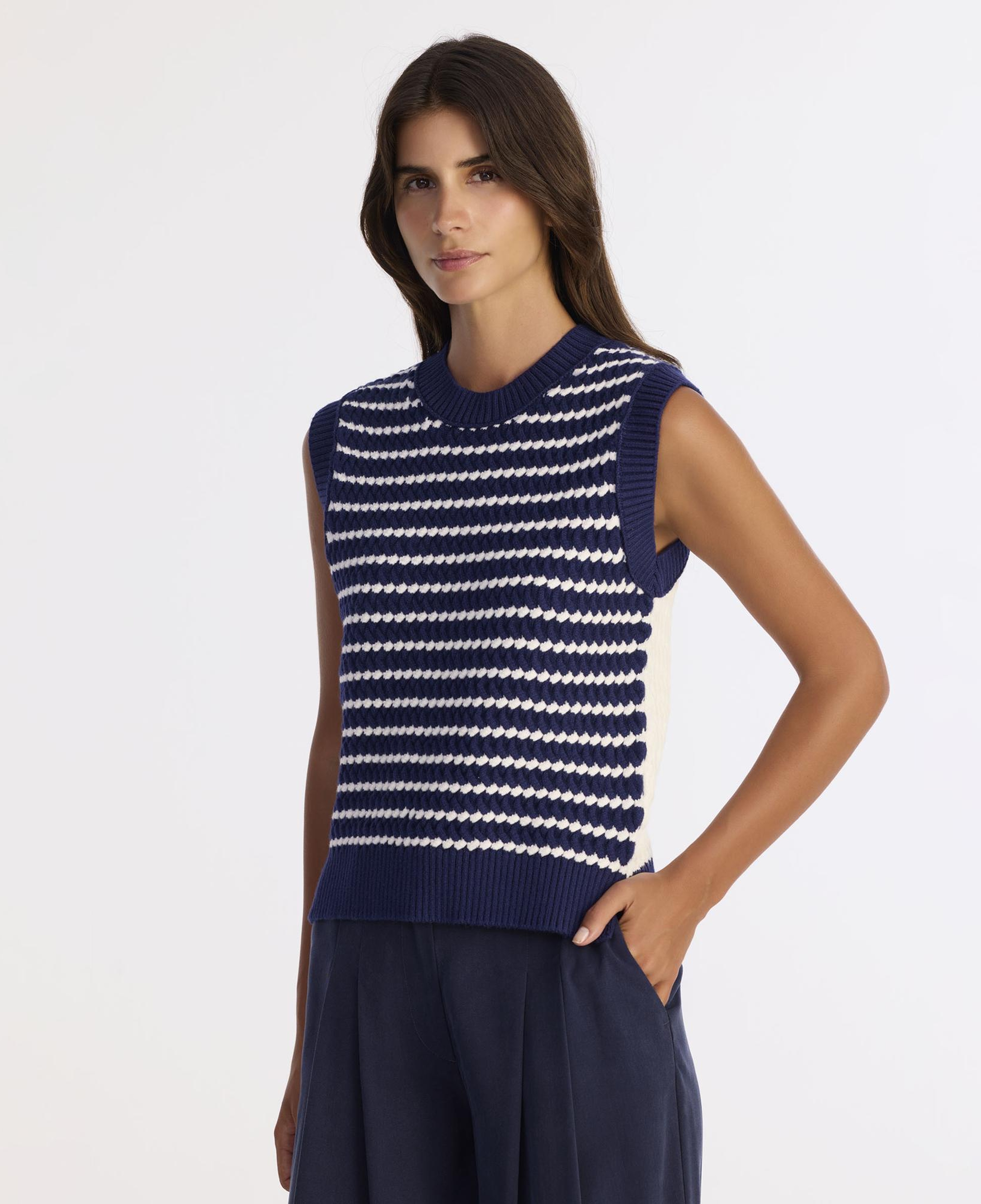 YARGICI Regular Bisiklet Yaka Kolsuz Kazak