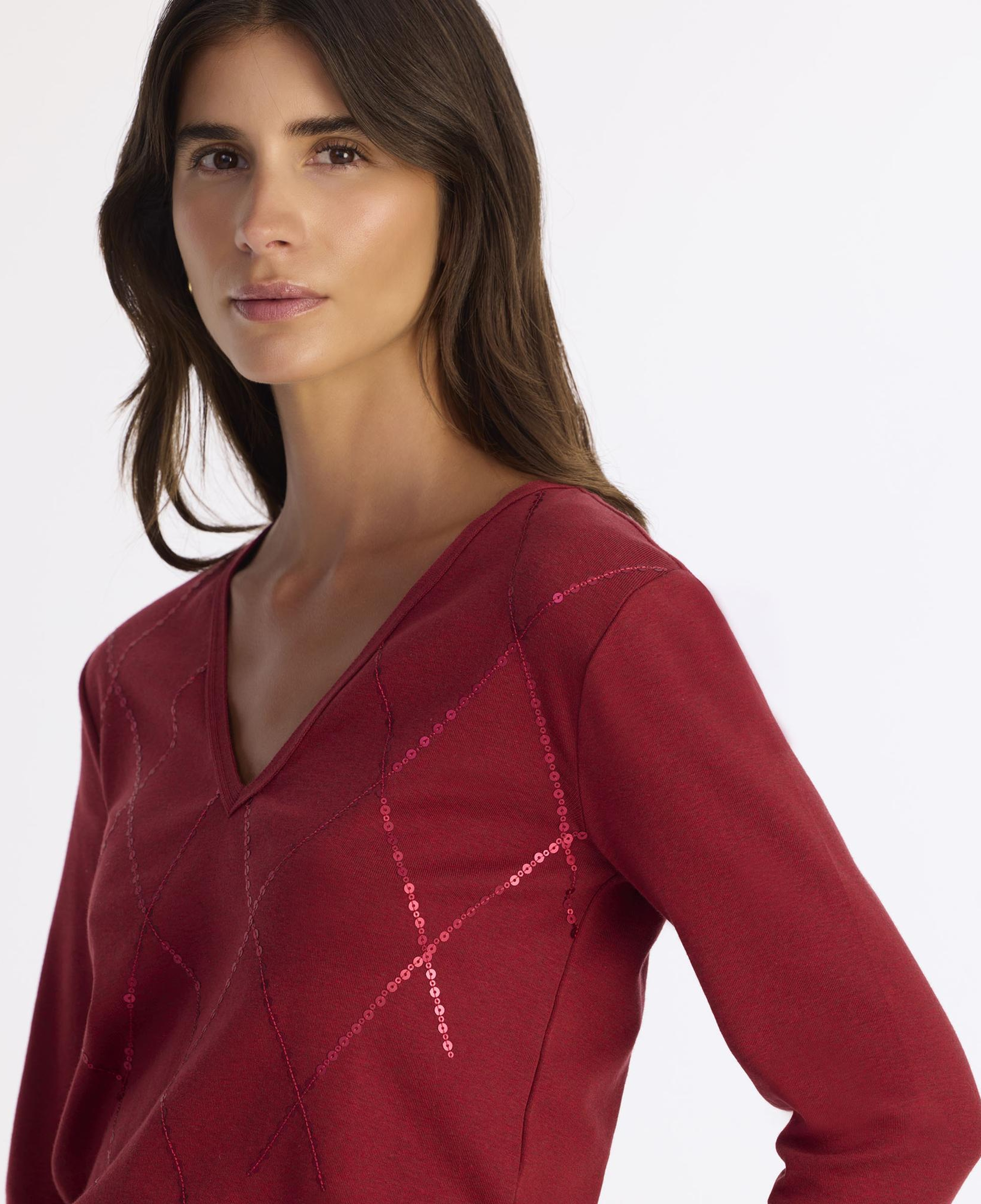 YARGICI Regular V Yaka Uzun Kol Kazak