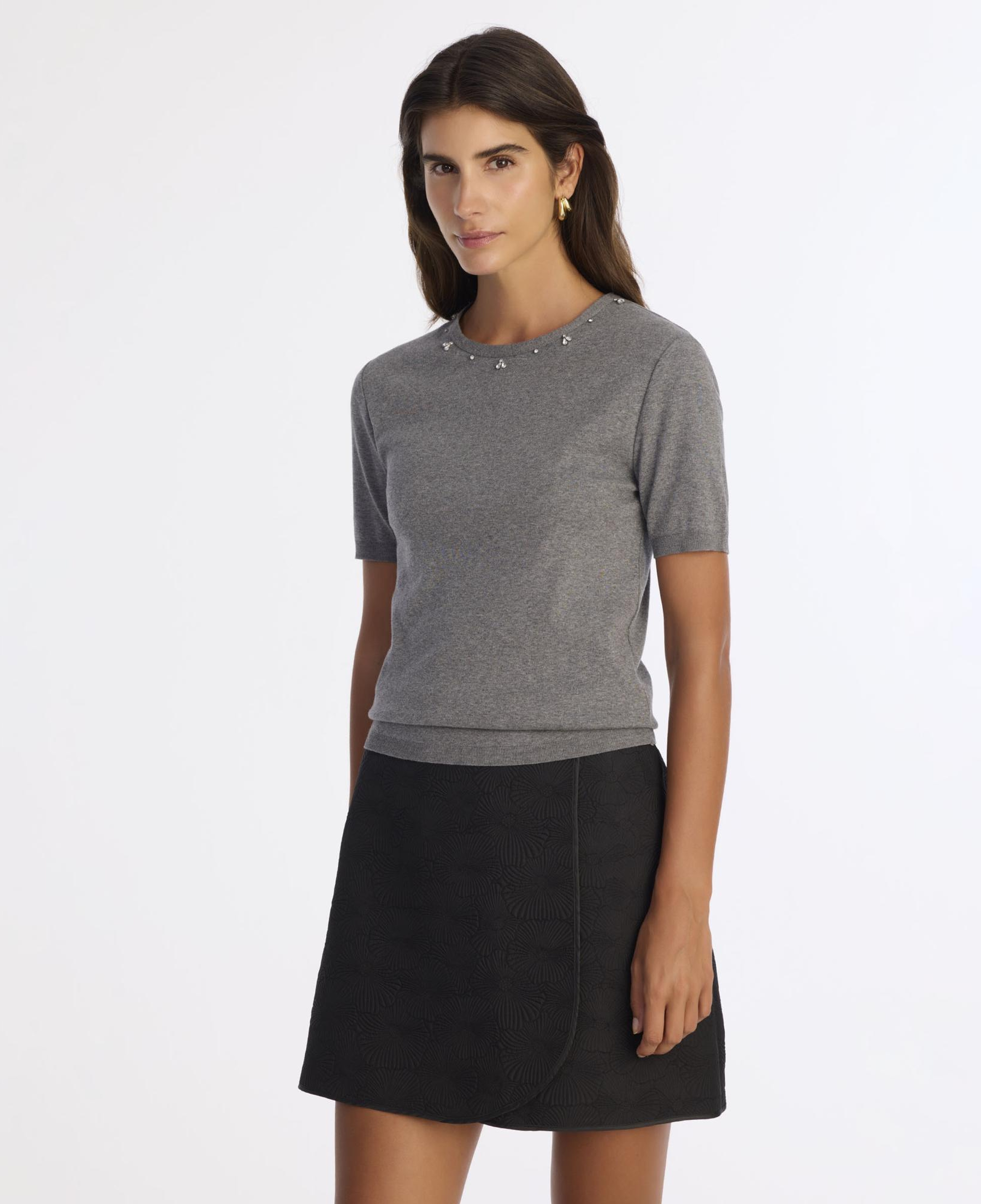 YARGICI Regular Bisiklet Yaka Kısa Kol Kazak