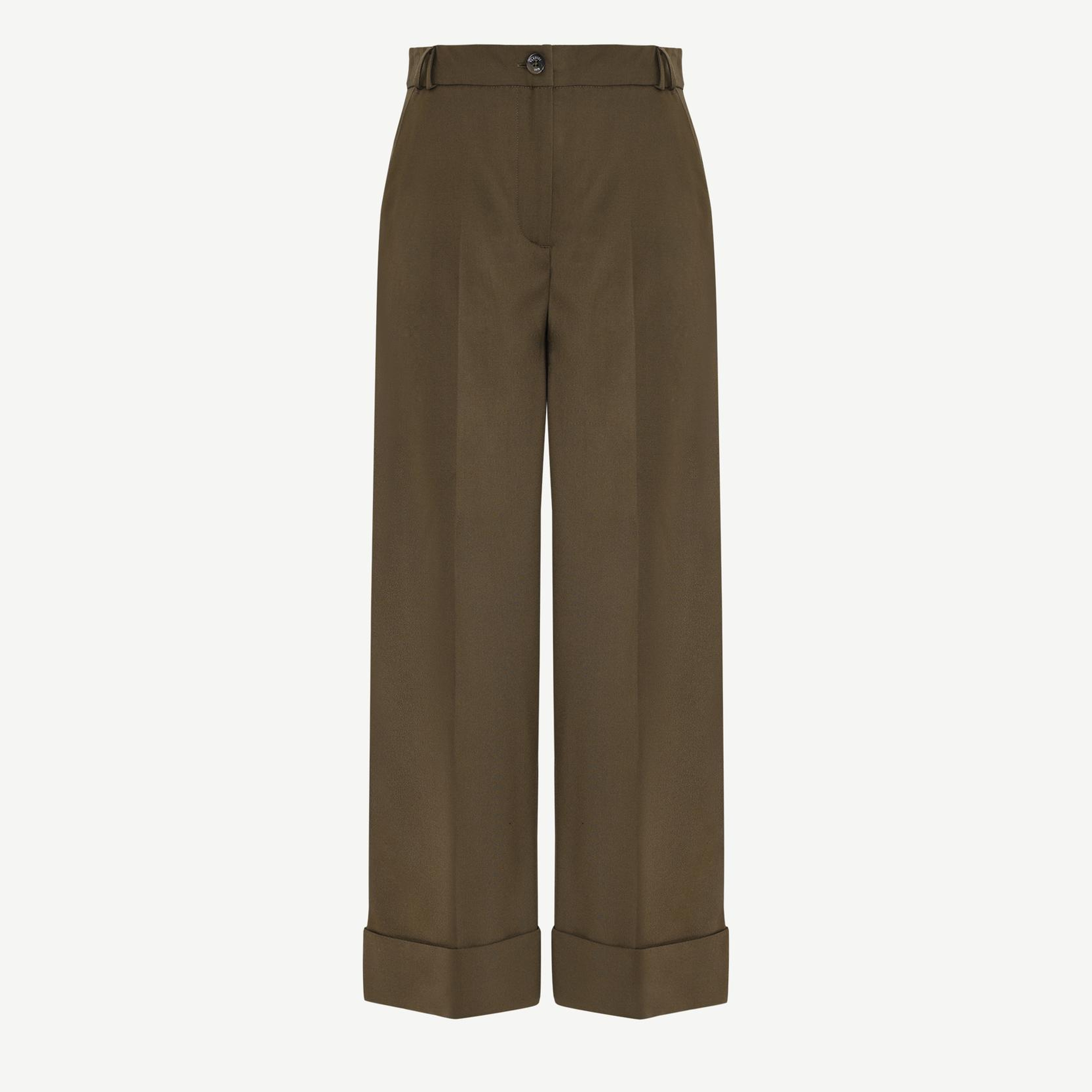 YARGICI Düz Yüksek Bel Pantolon