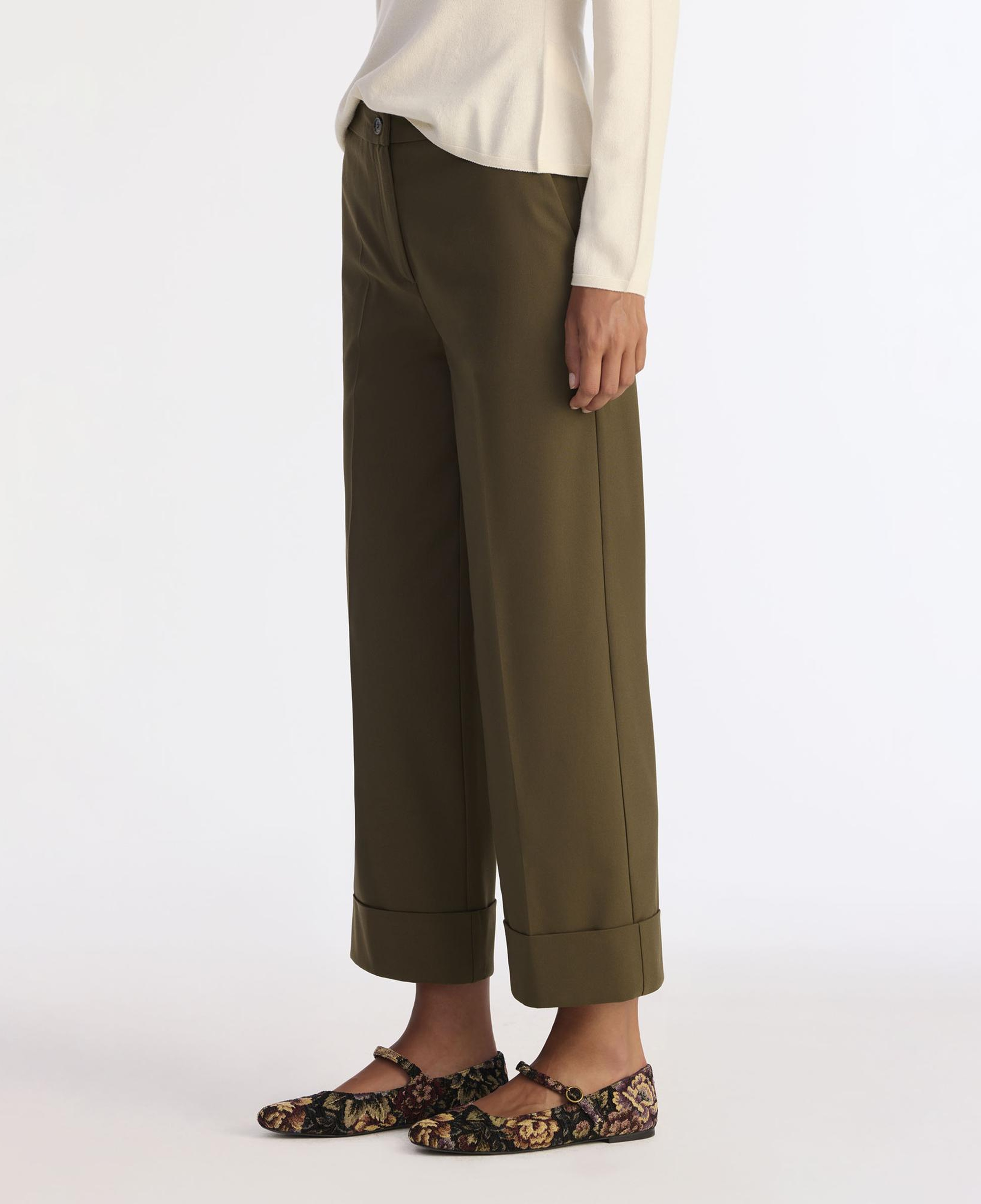 YARGICI Düz Yüksek Bel Pantolon