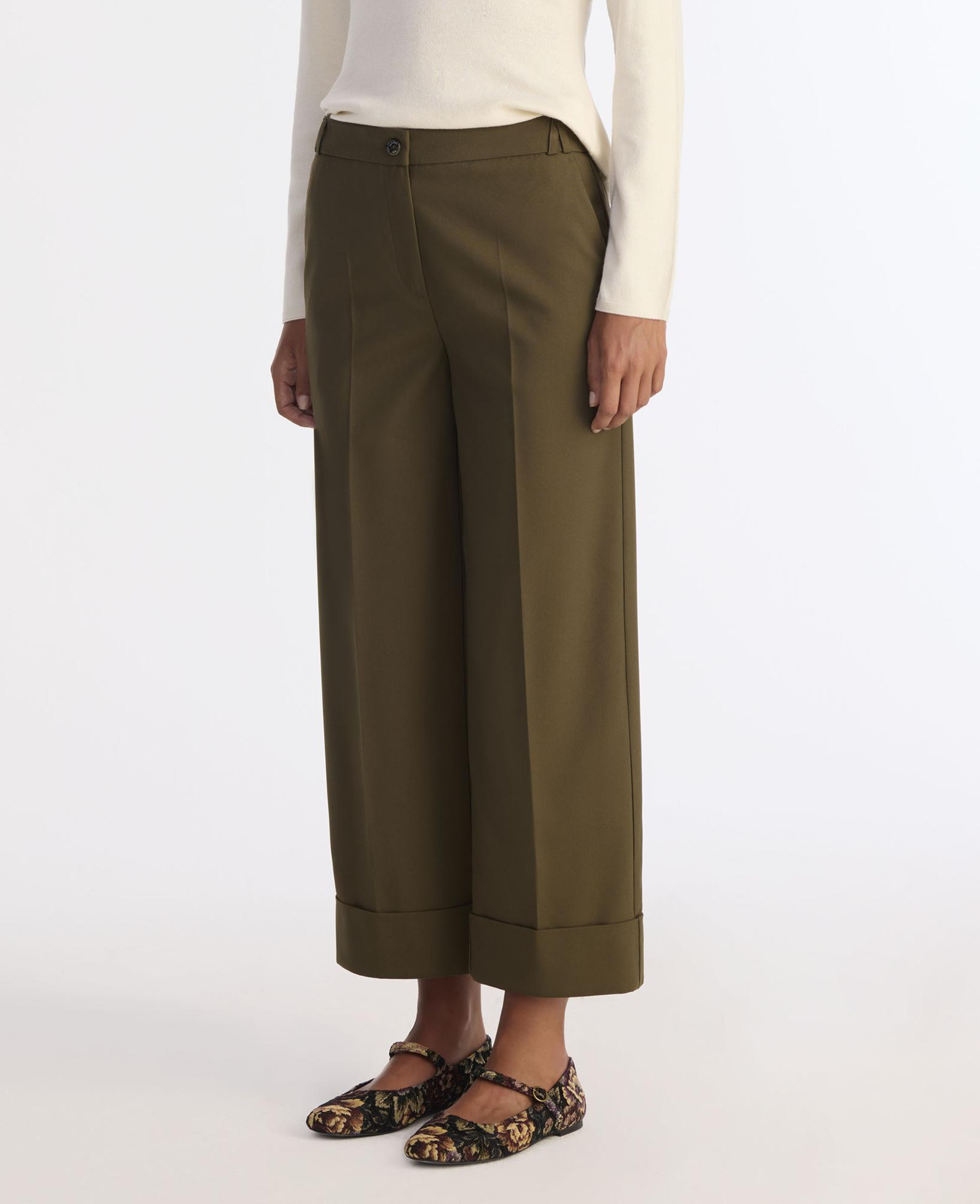 YARGICI Düz Yüksek Bel Pantolon