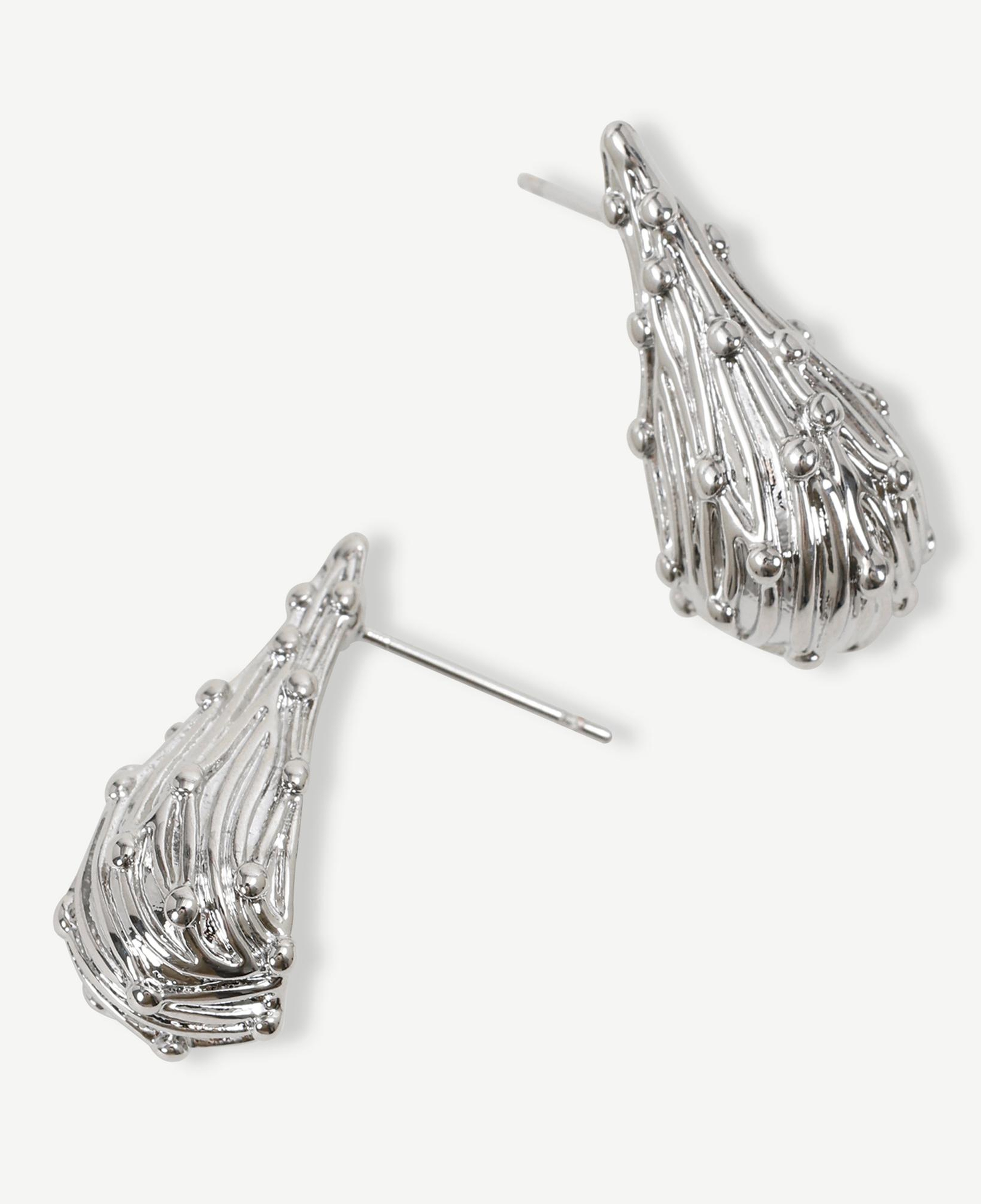 YARGICI Damla Formlu Gümüş Küpe