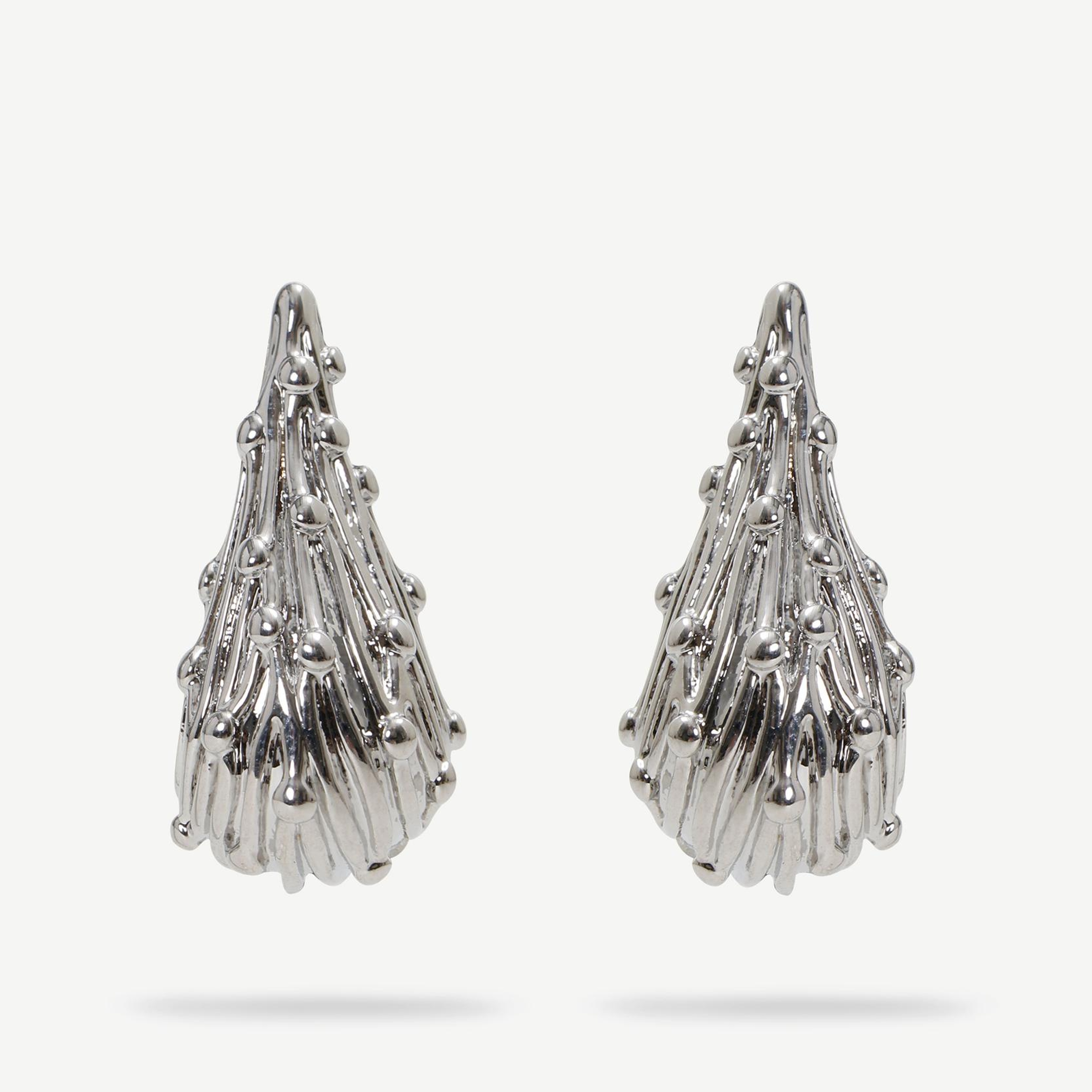 YARGICI Damla Formlu Gümüş Küpe