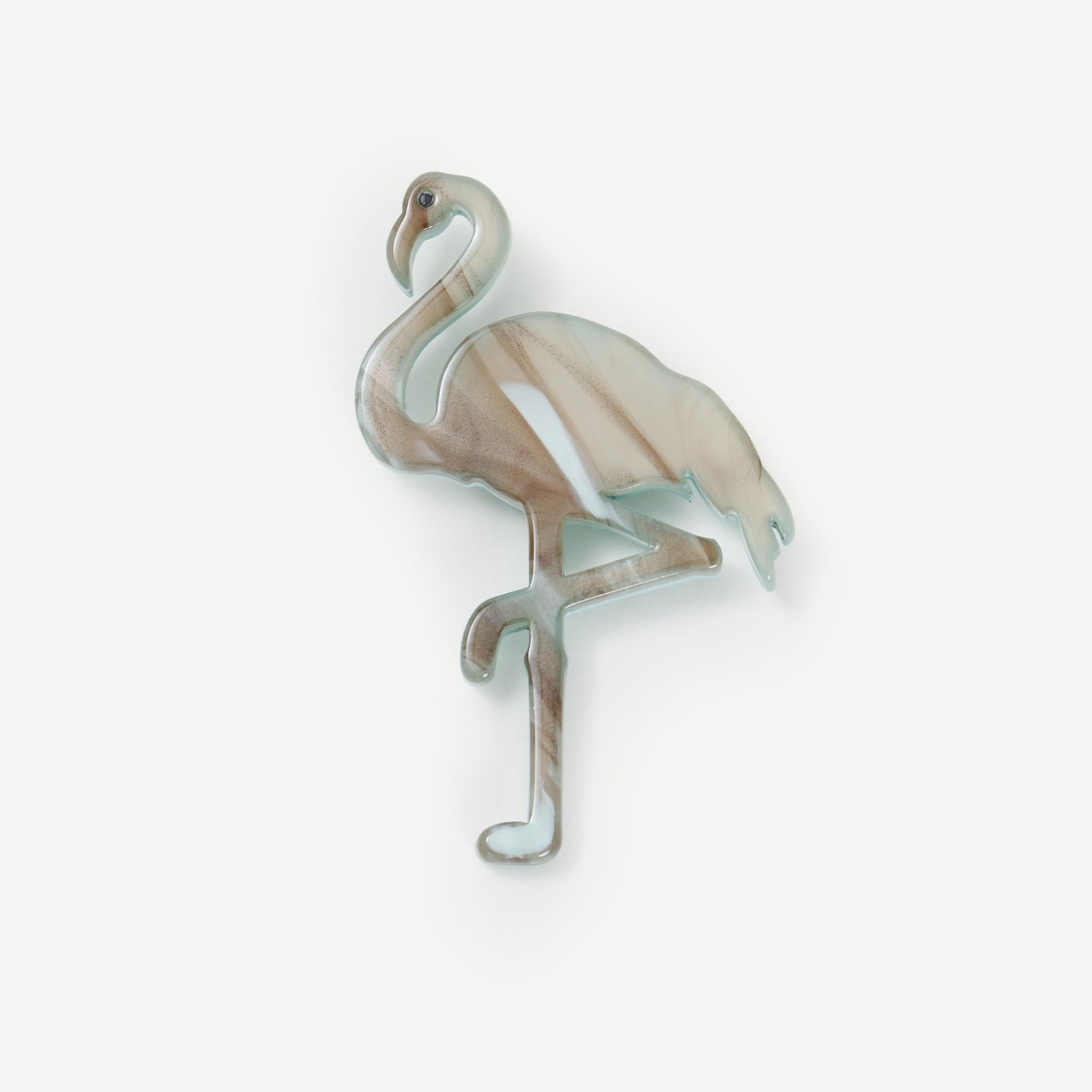 YARGICI Flamingo Figürlü Broş