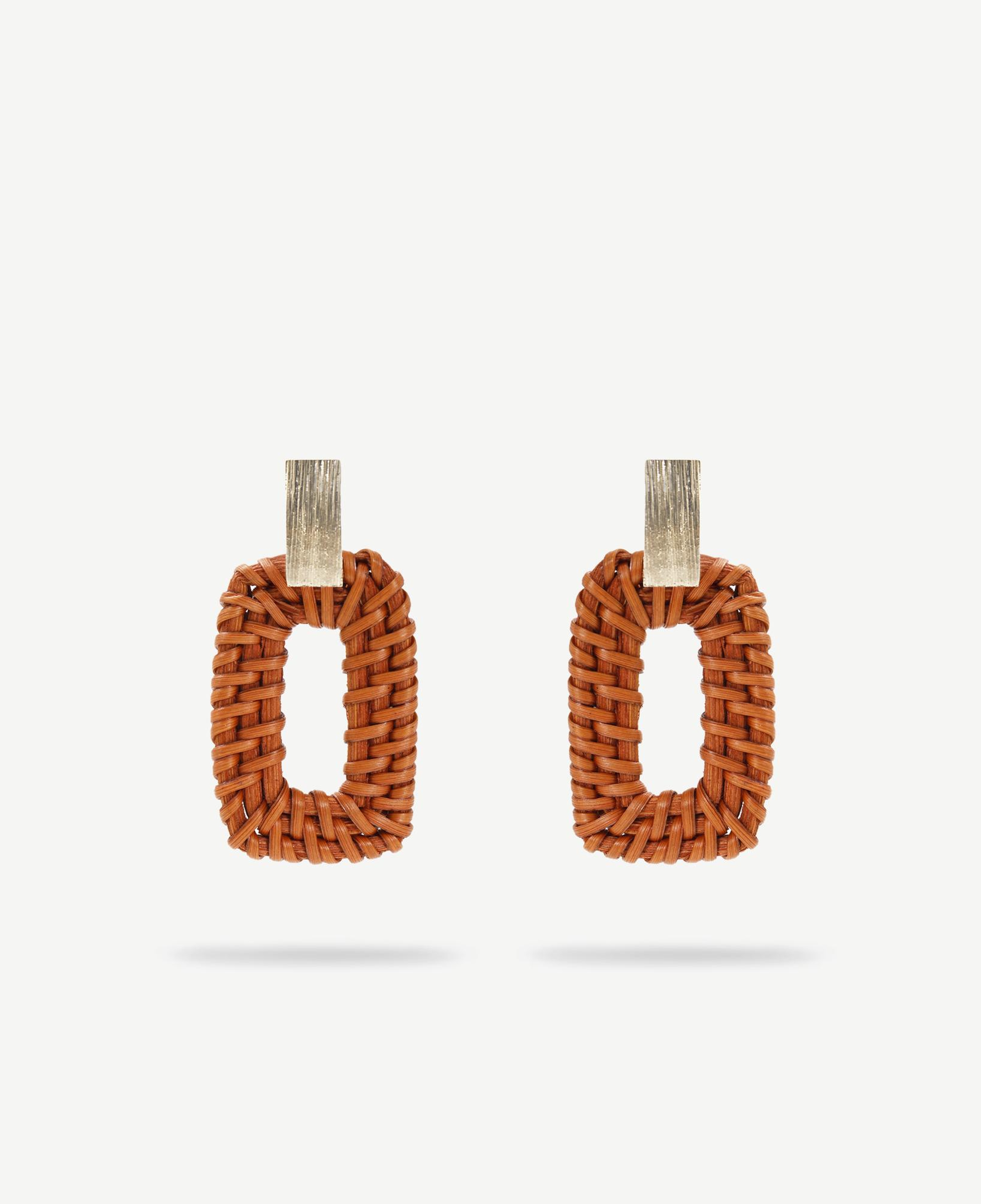 YARGICI Rattan Detaylı Küpe