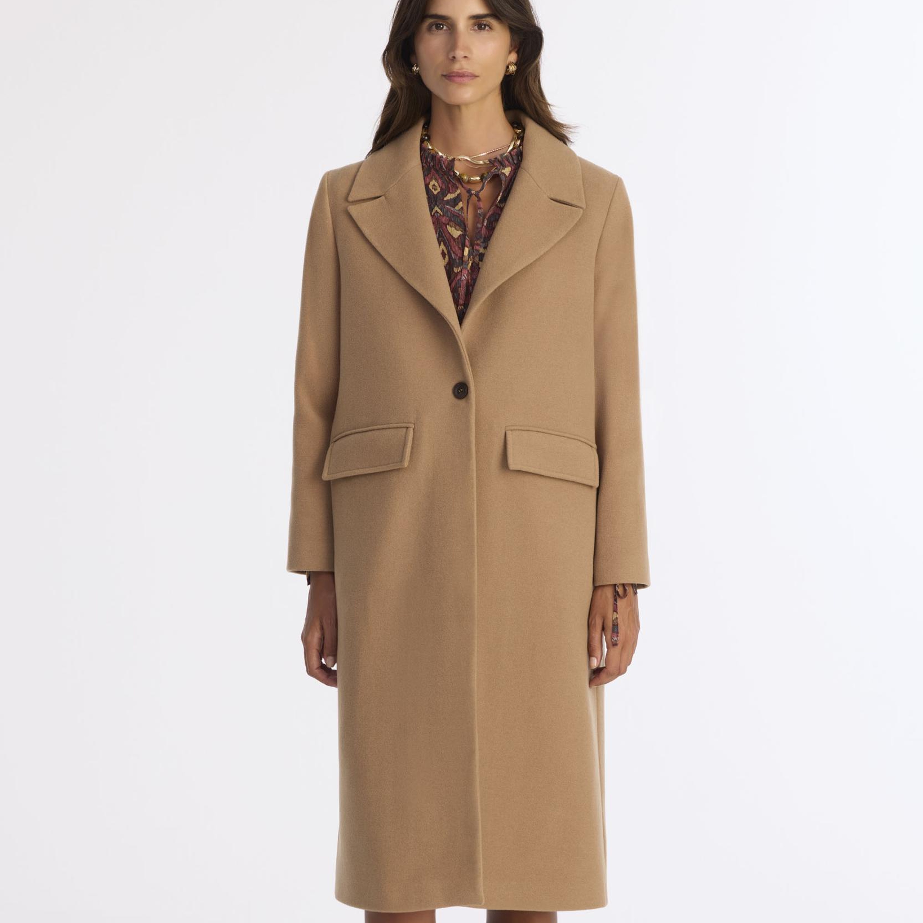 YARGICI Regular Ceket Yaka Uzun Kol Palto