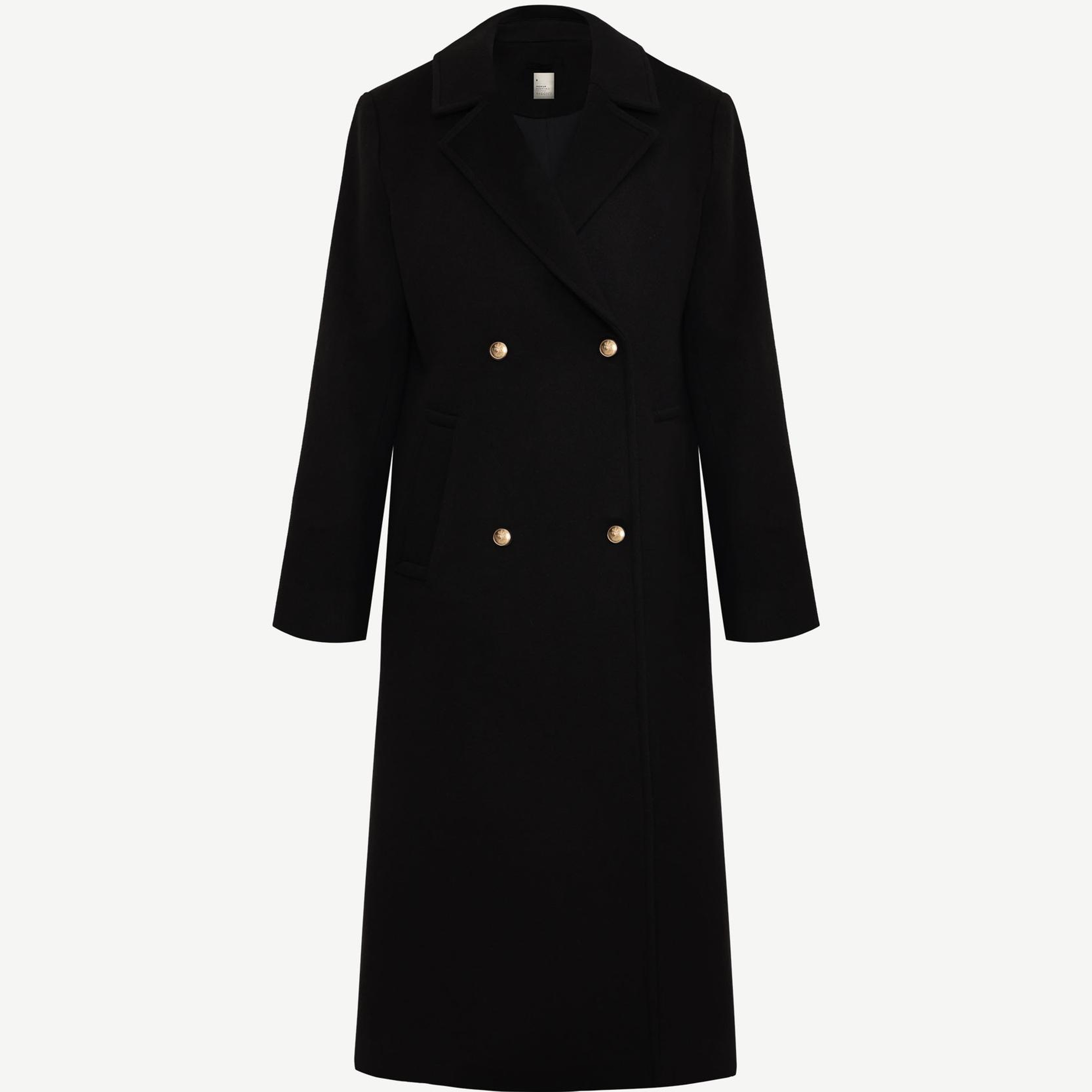 YARGICI Ceket Yaka Uzun Kol Palto