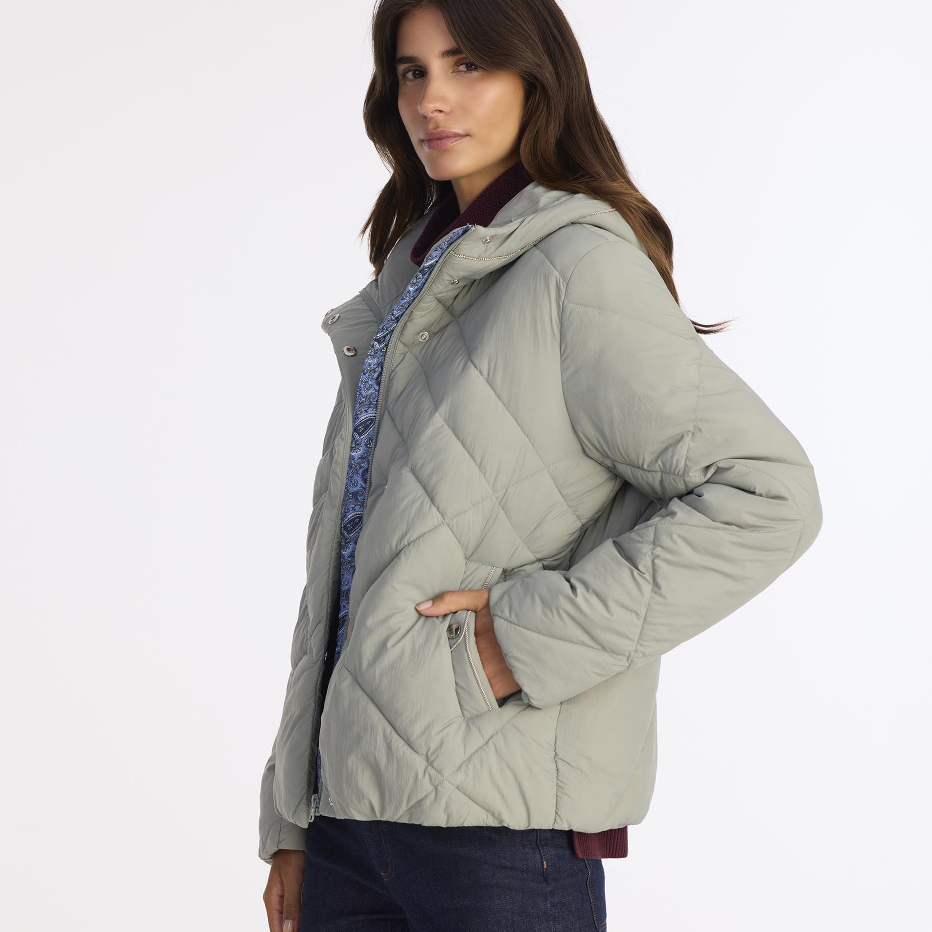 YARGICI Regular Kapüşonlu Yaka Uzun Kol Mont