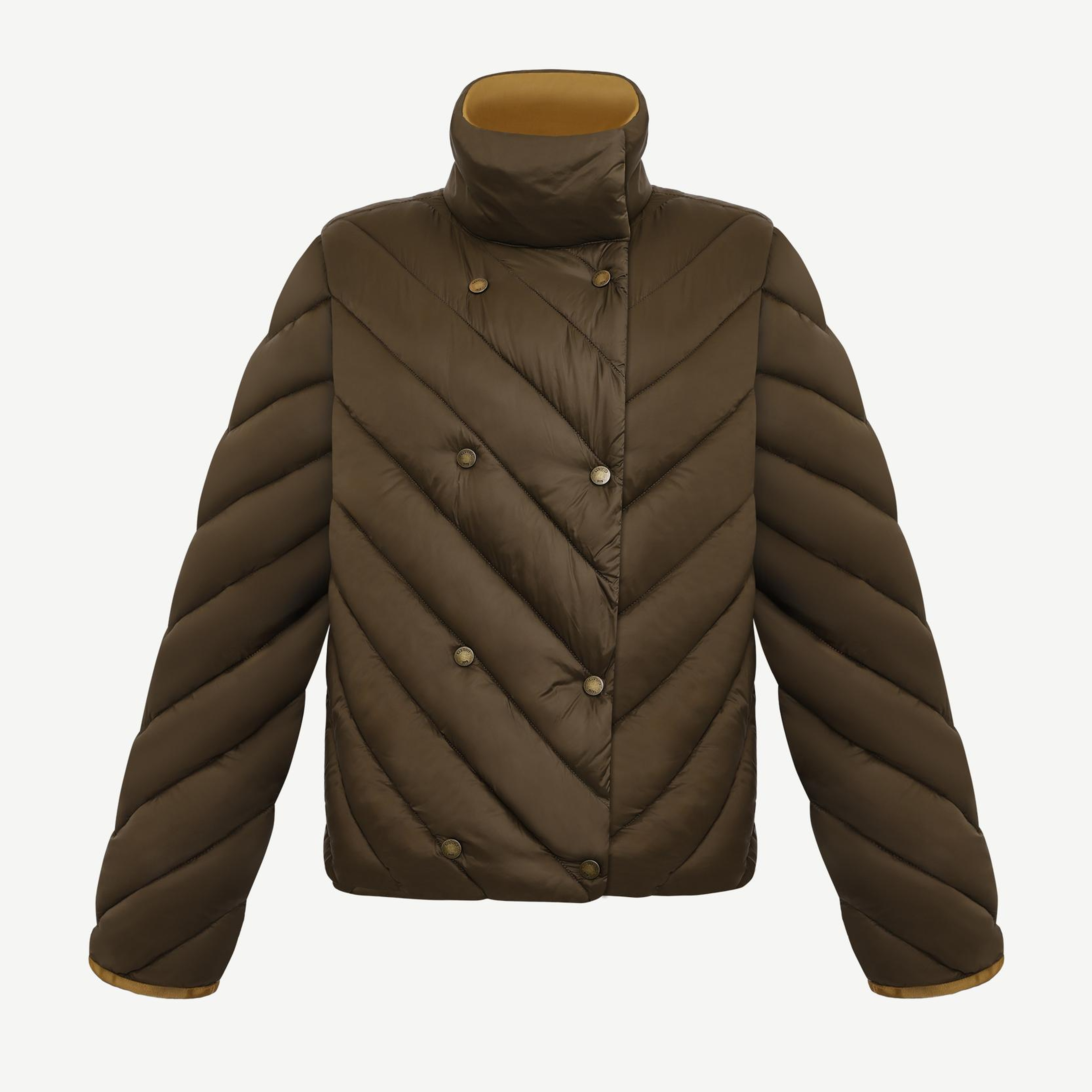 YARGICI Regular Dik Yaka Uzun Kol Mont