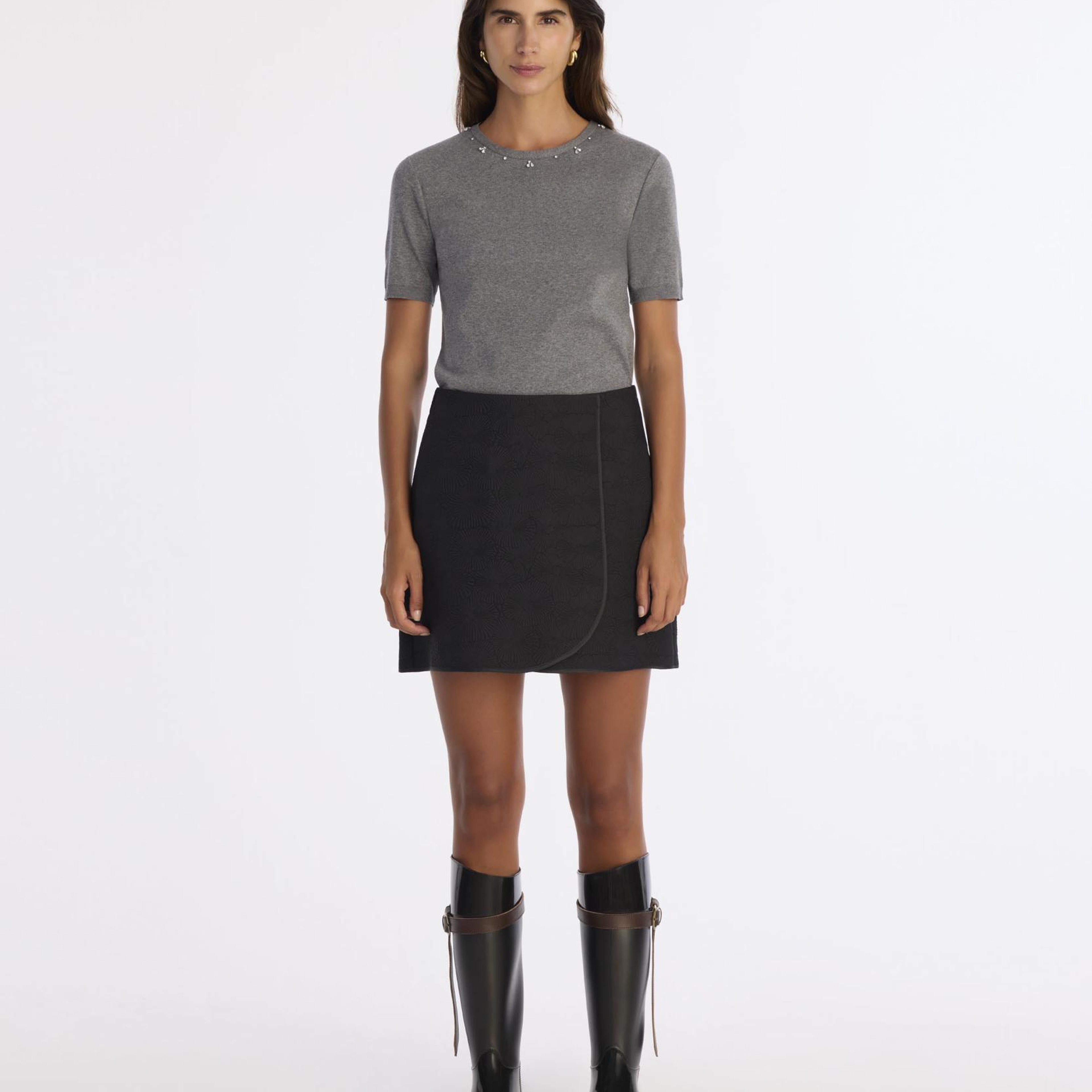 YARGICI A Form Düşük Bel Etek