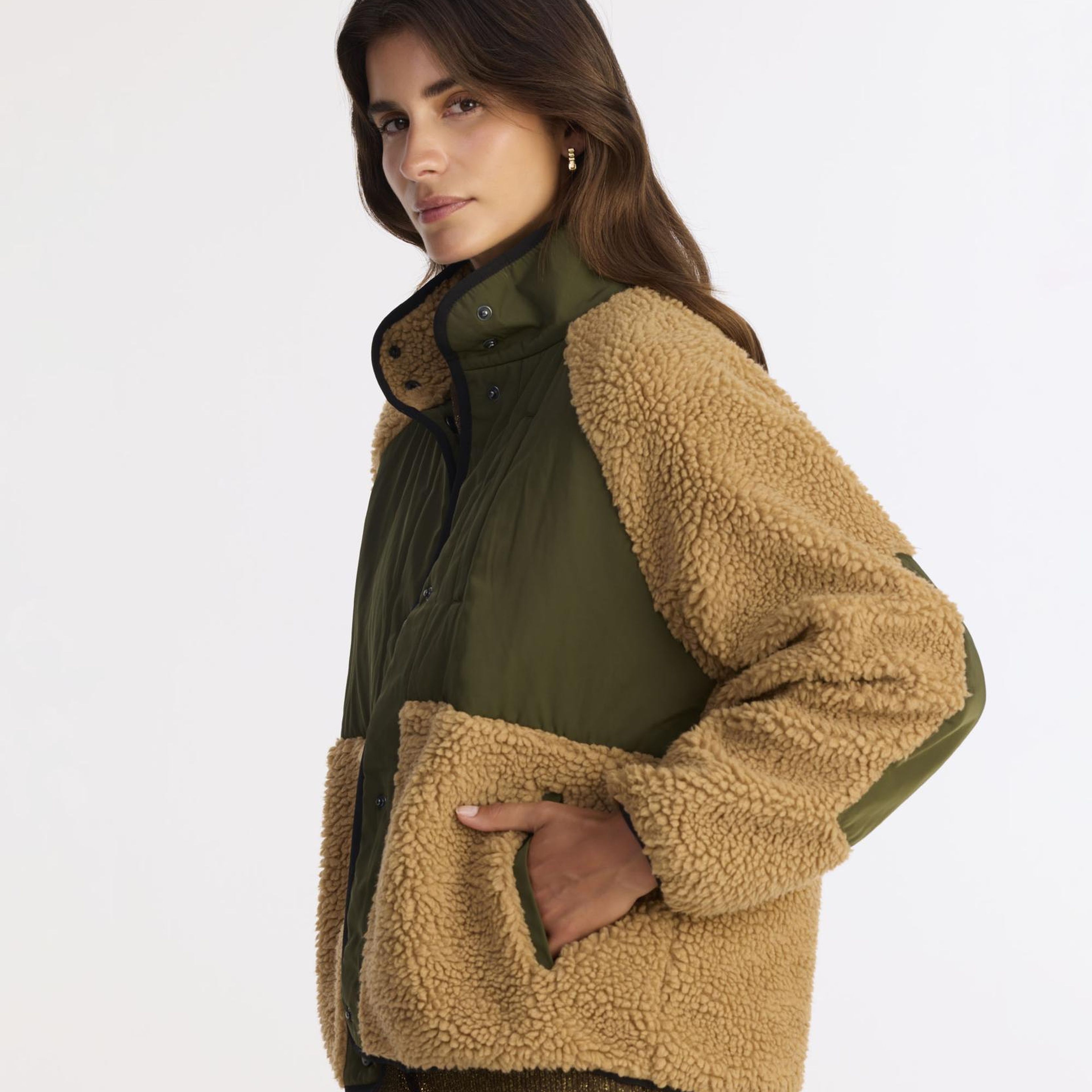 YARGICI Regular Dik Yaka Uzun Kol Mont