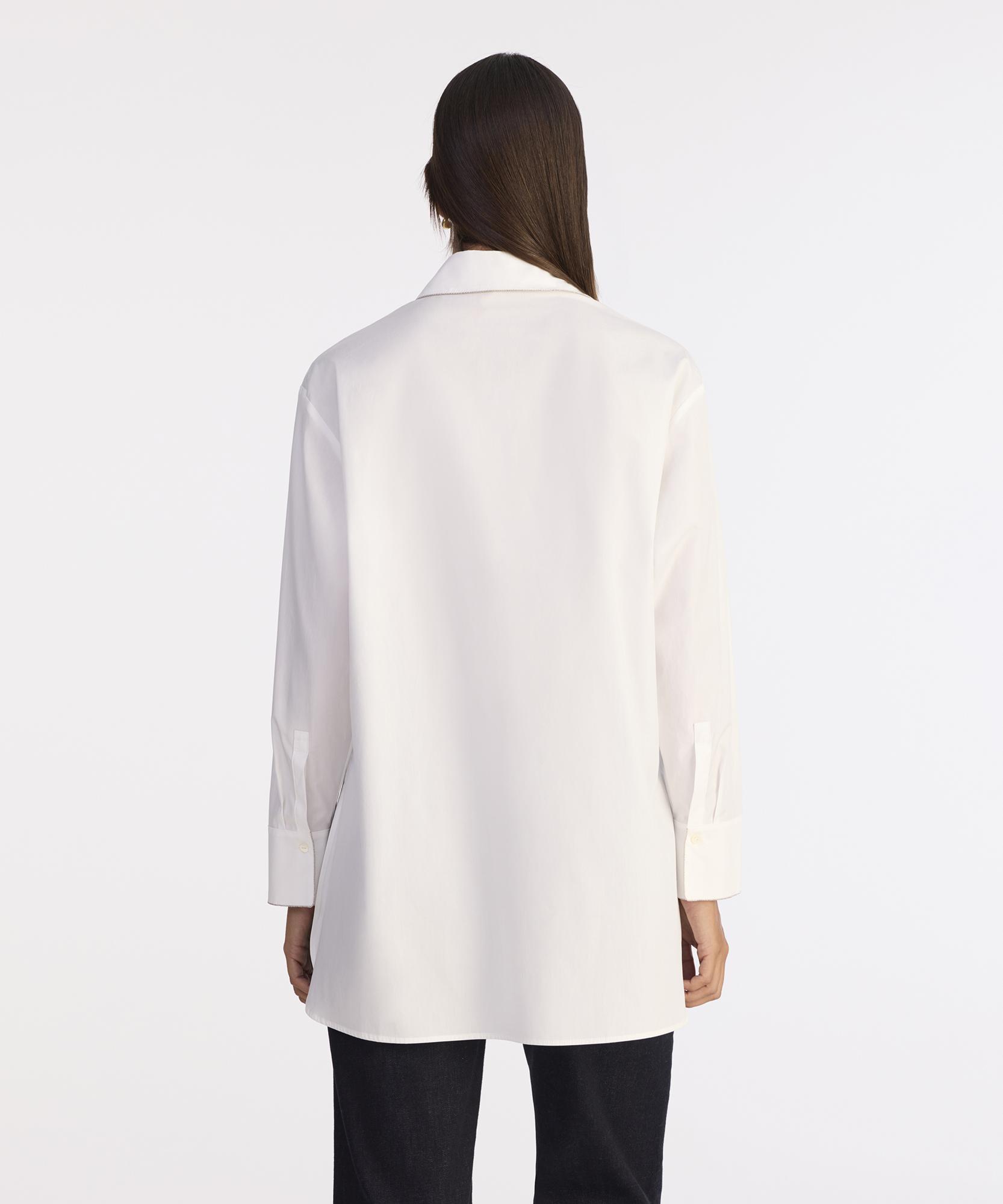 YARGICI Geniş Gömlek Yaka Uzun Kol Gömlek