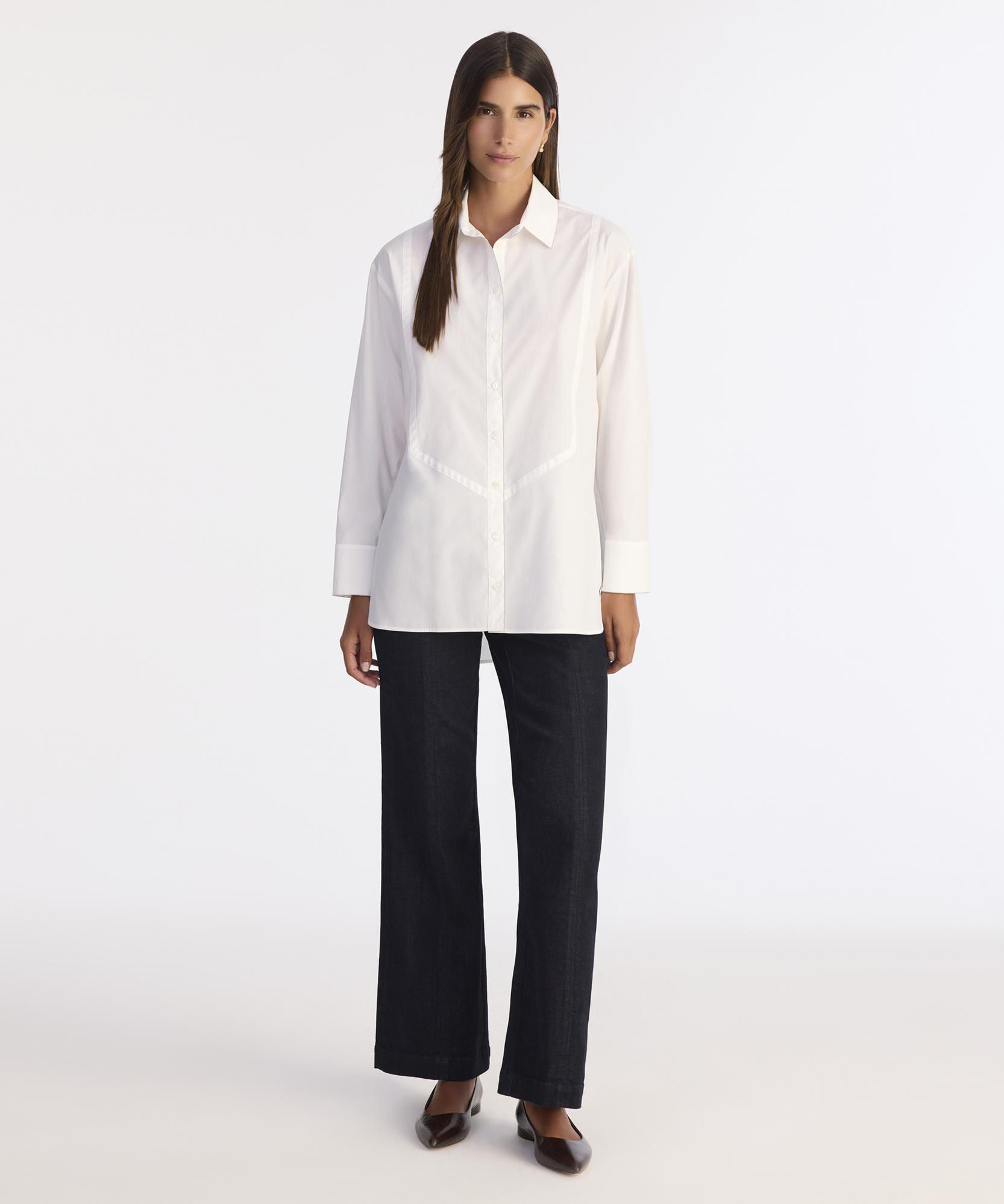 YARGICI Geniş Gömlek Yaka Uzun Kol Gömlek