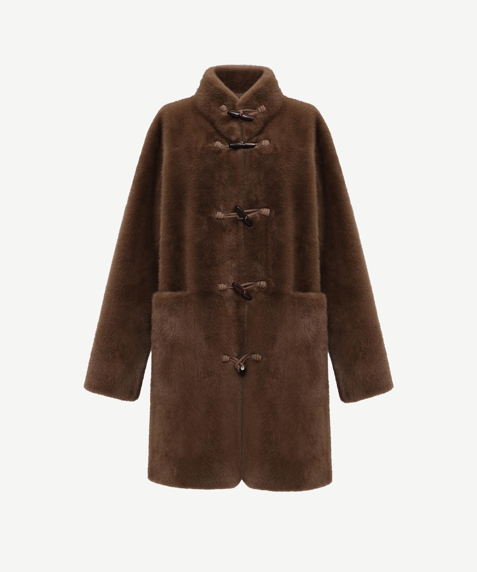 YARGICI Regular Dik Yaka Uzun Kol Mont