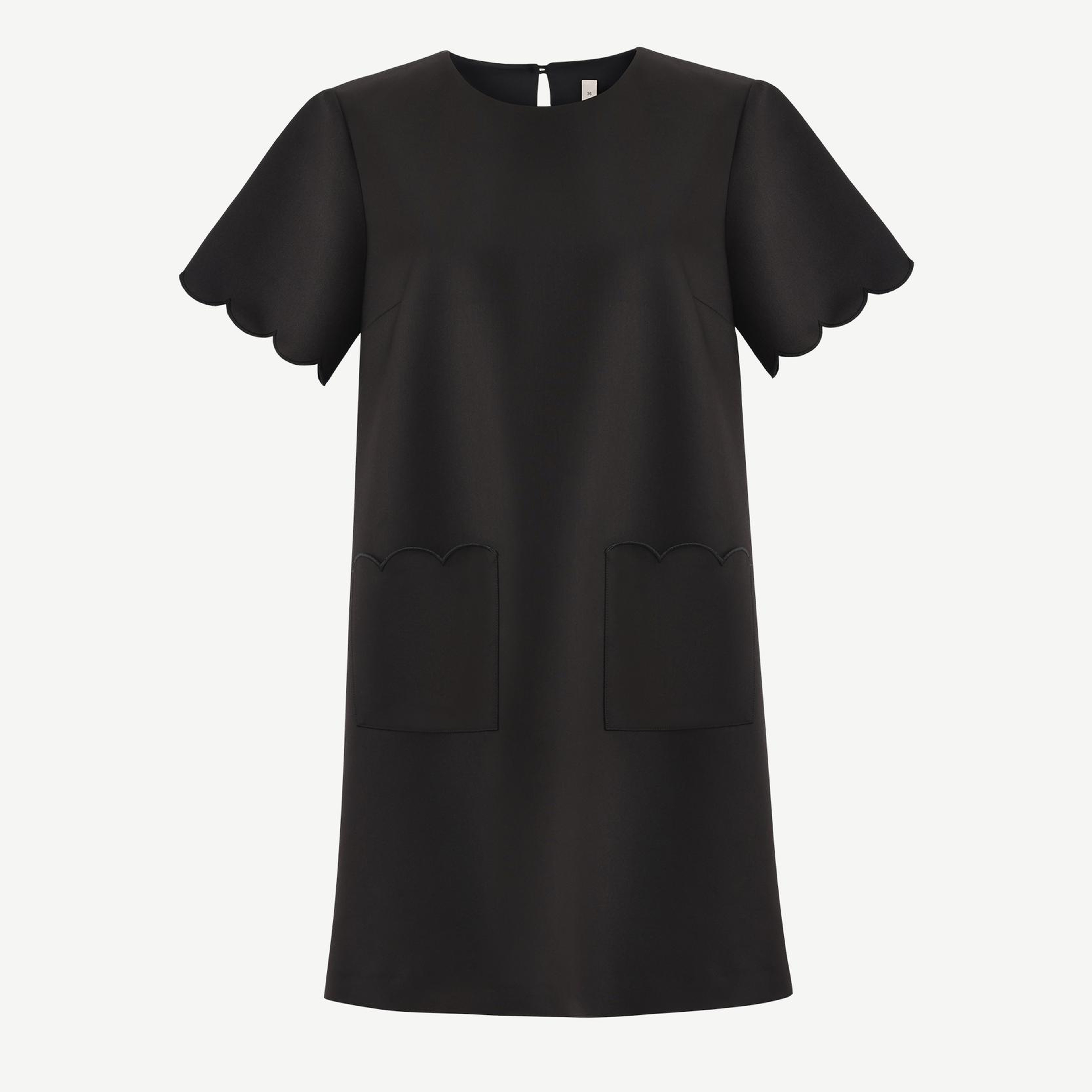 YARGICI Bol Bisiklet Yaka Kısa Kol Elbise