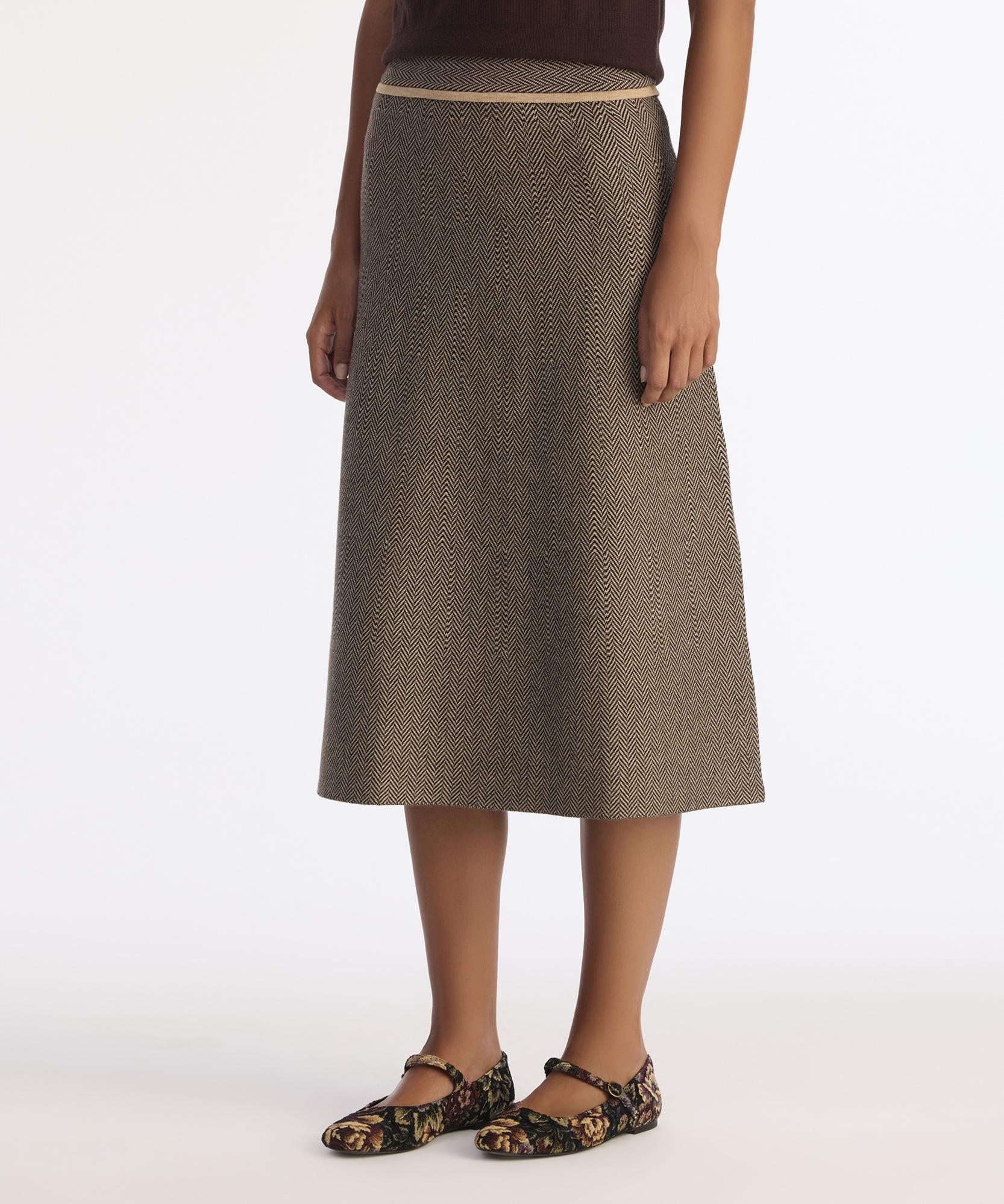 YARGICI A Form Triko Etek