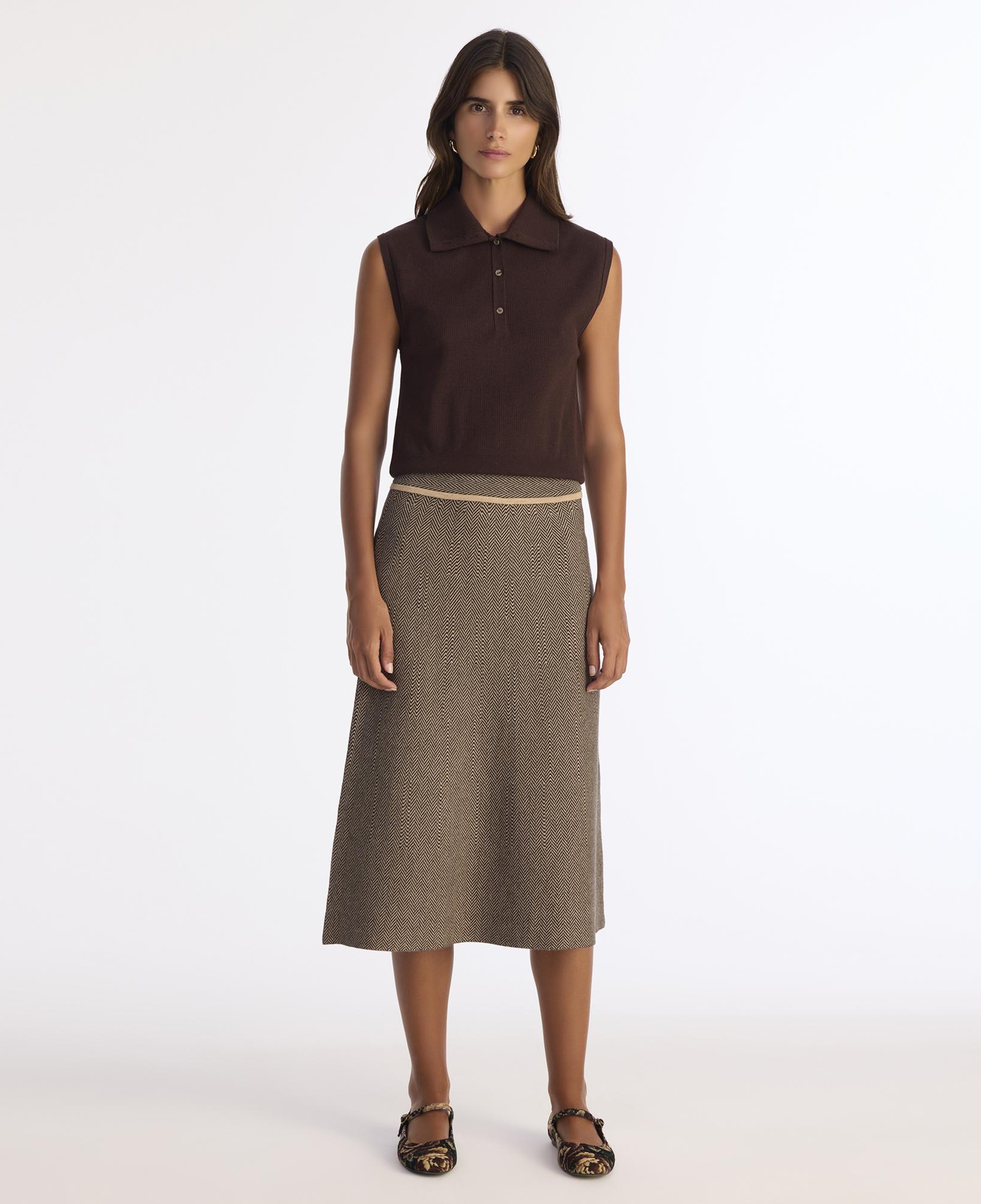 YARGICI A Form Triko Etek