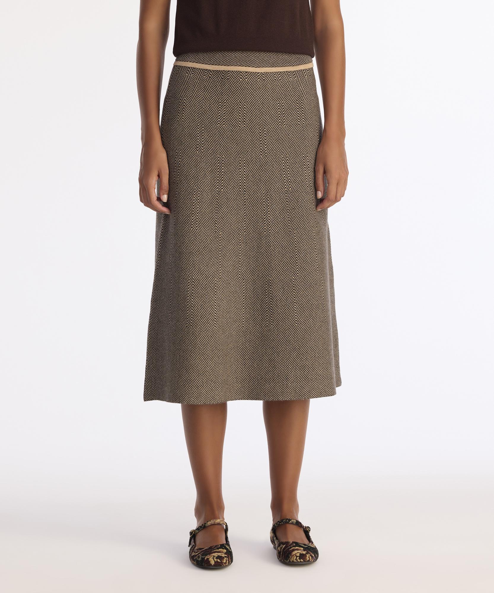 YARGICI A Form Triko Etek