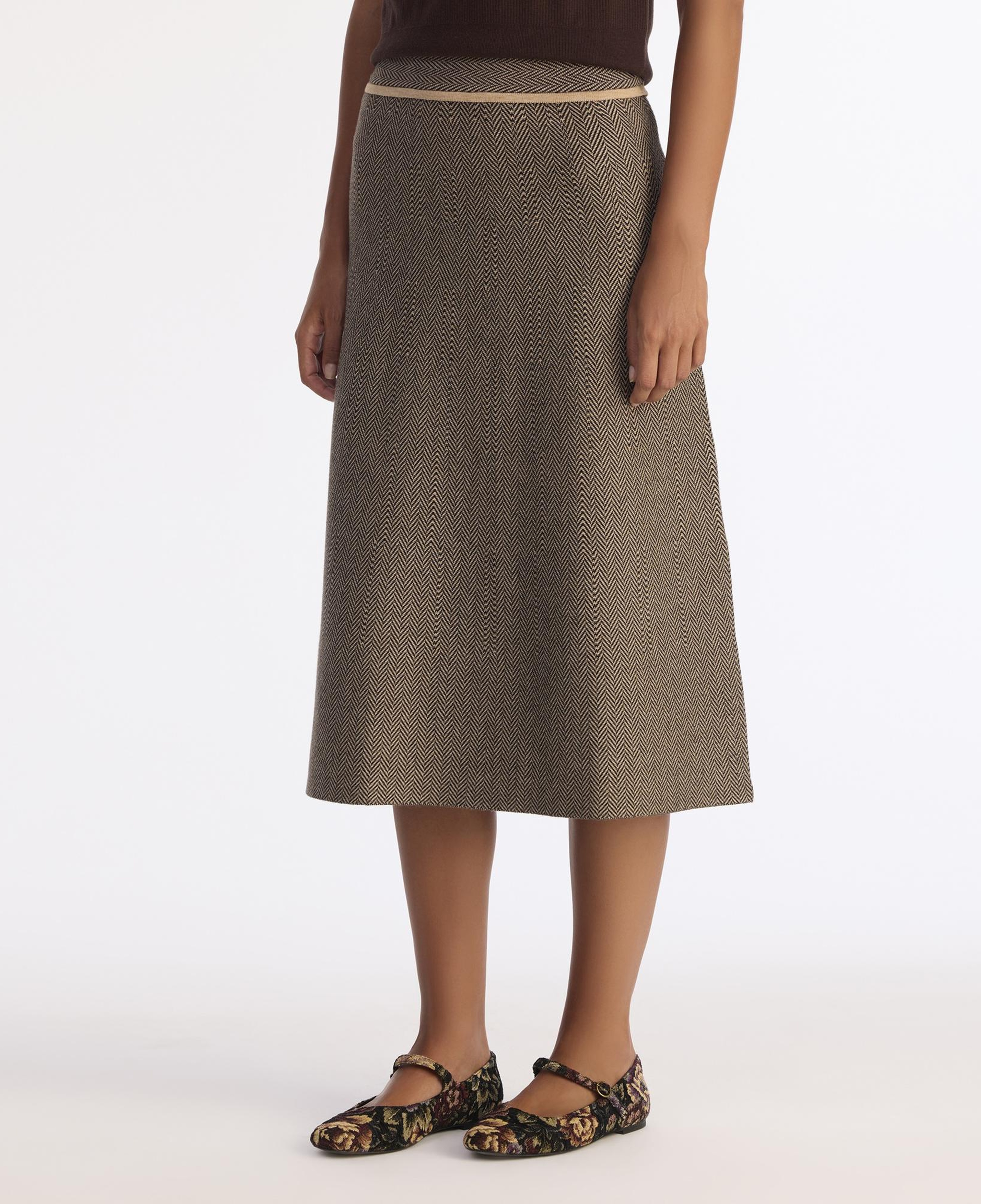 YARGICI A Form Triko Etek