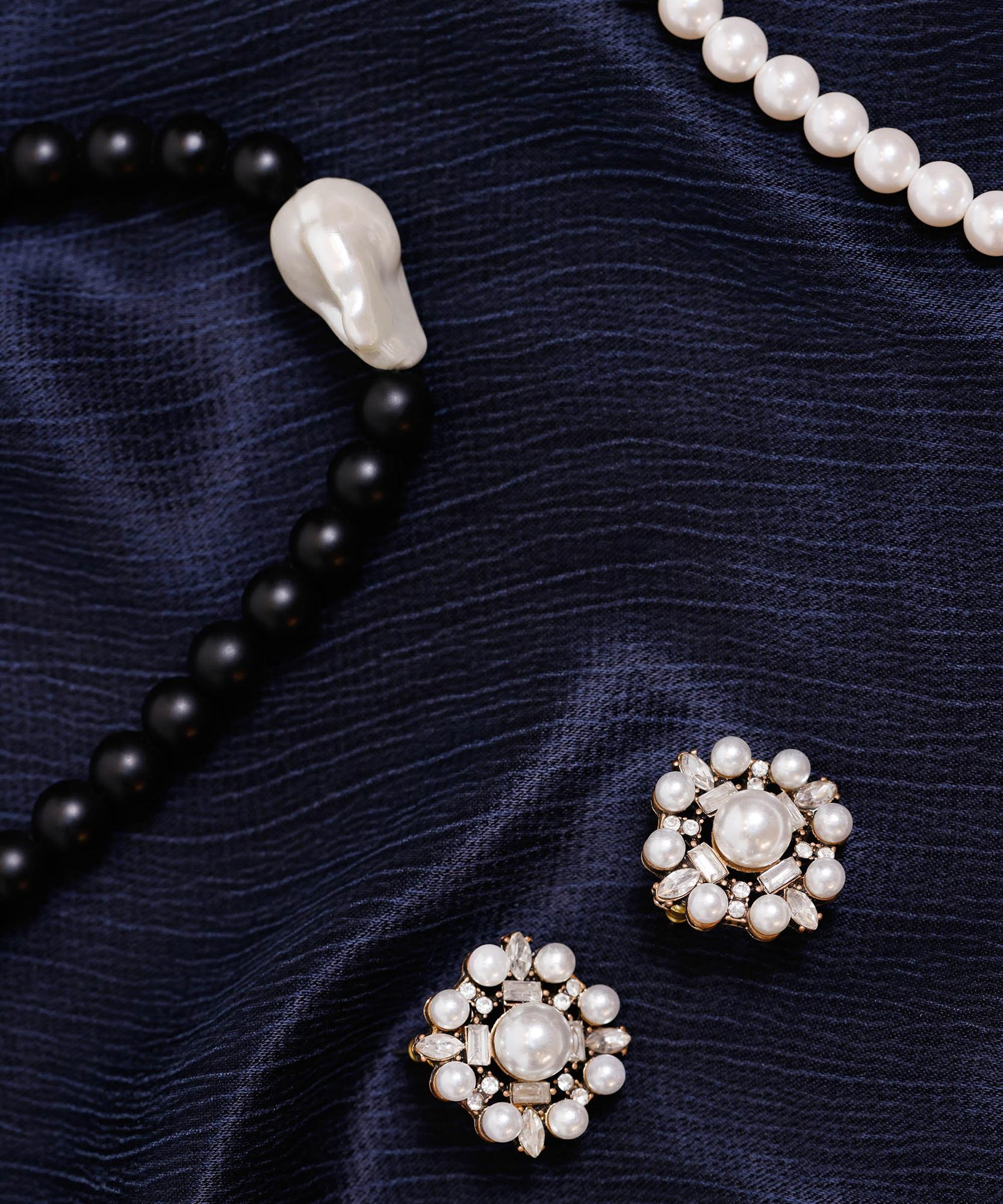 YARGICI İnci Detaylı Gold Küpe