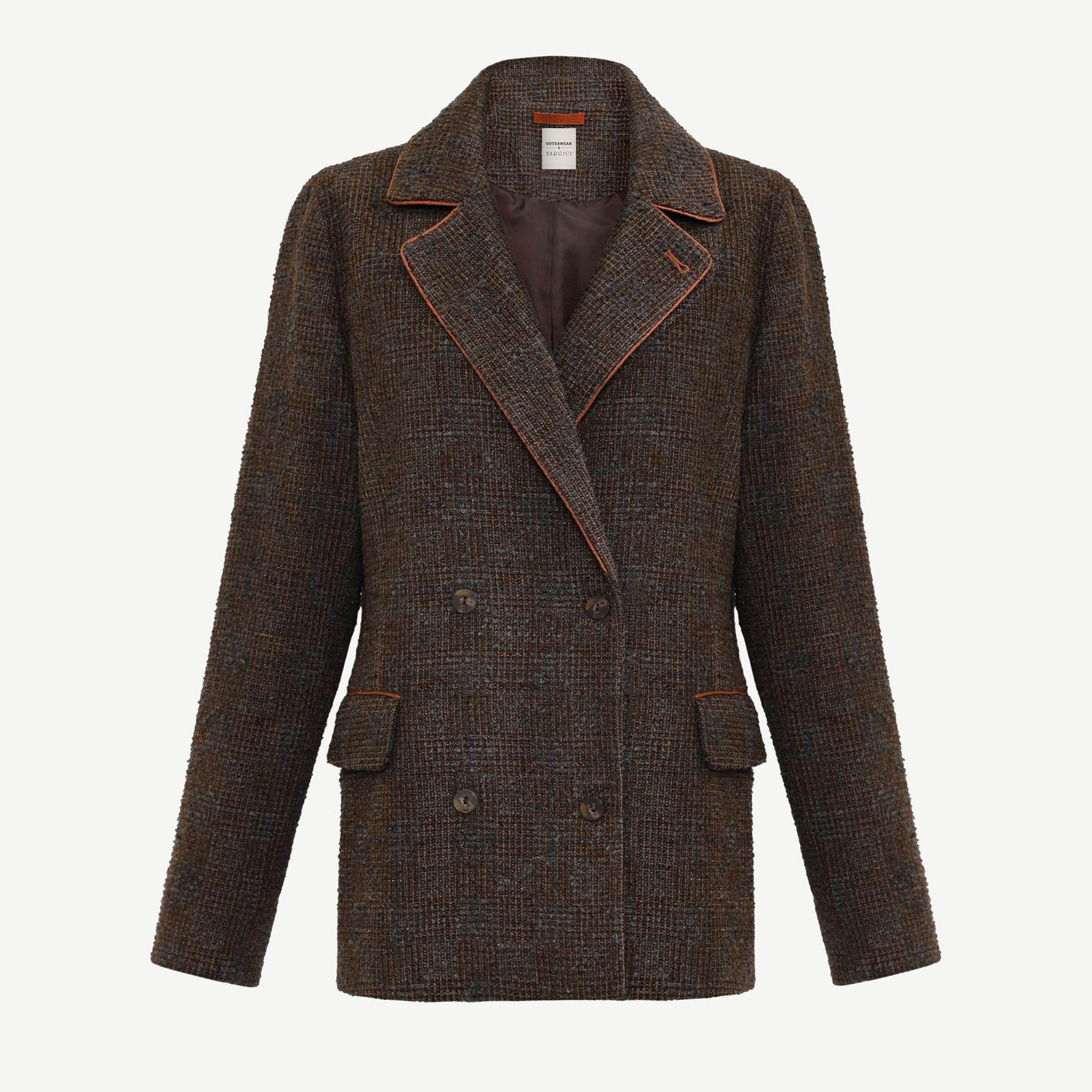 YARGICI Tailored Kırlangıç Yaka Uzun Kol Ceket