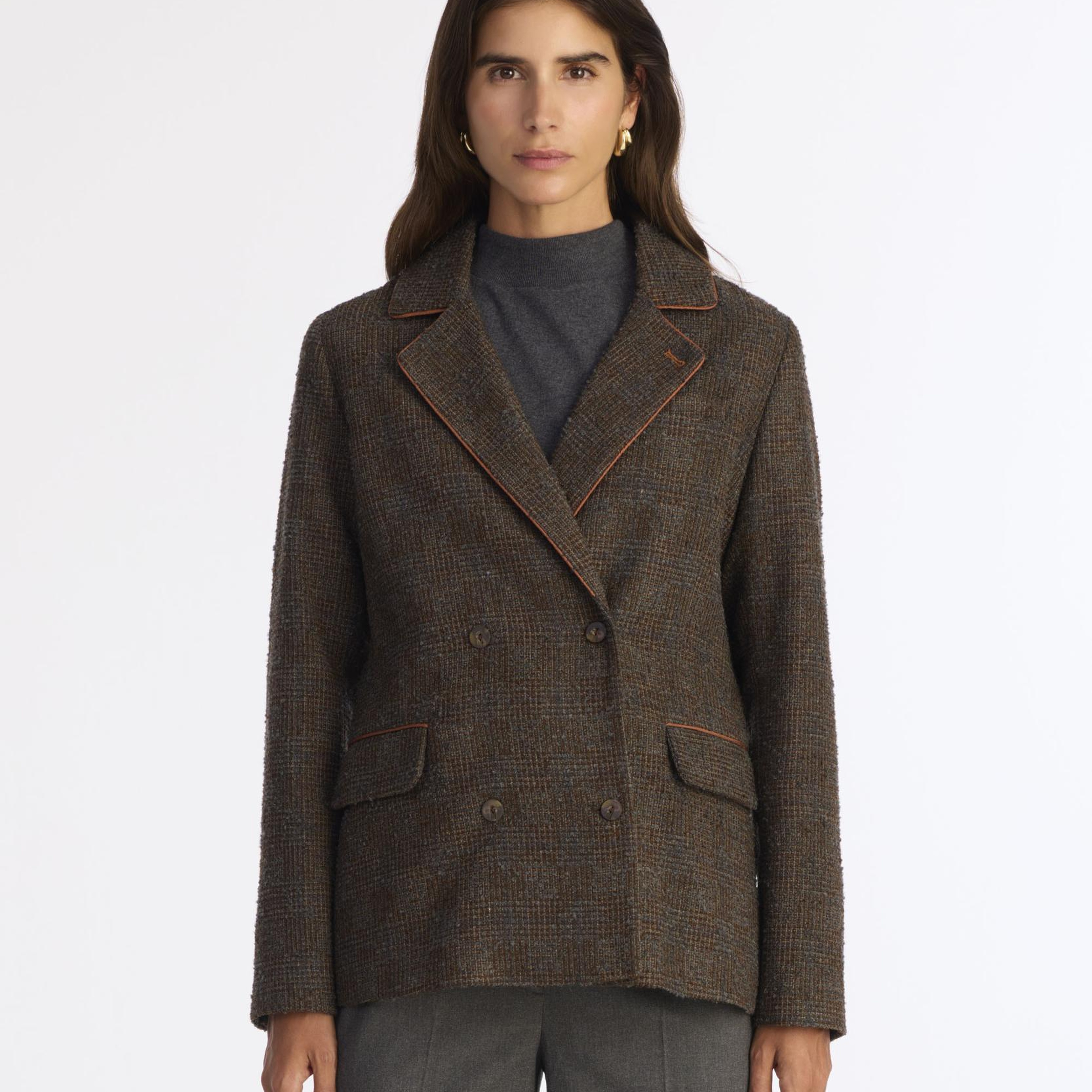 YARGICI Tailored Kırlangıç Yaka Uzun Kol Ceket