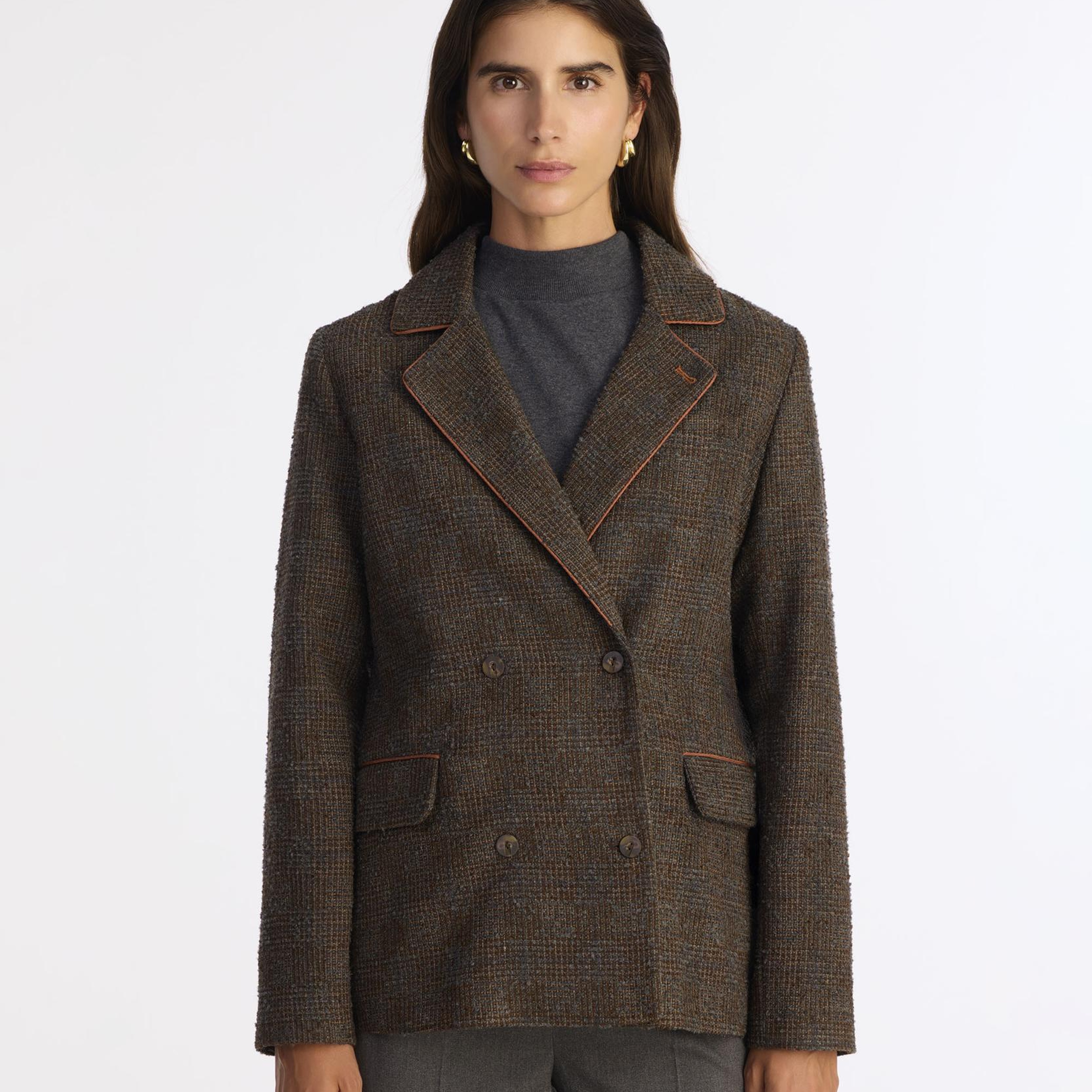 YARGICI Tailored Kırlangıç Yaka Uzun Kol Ceket