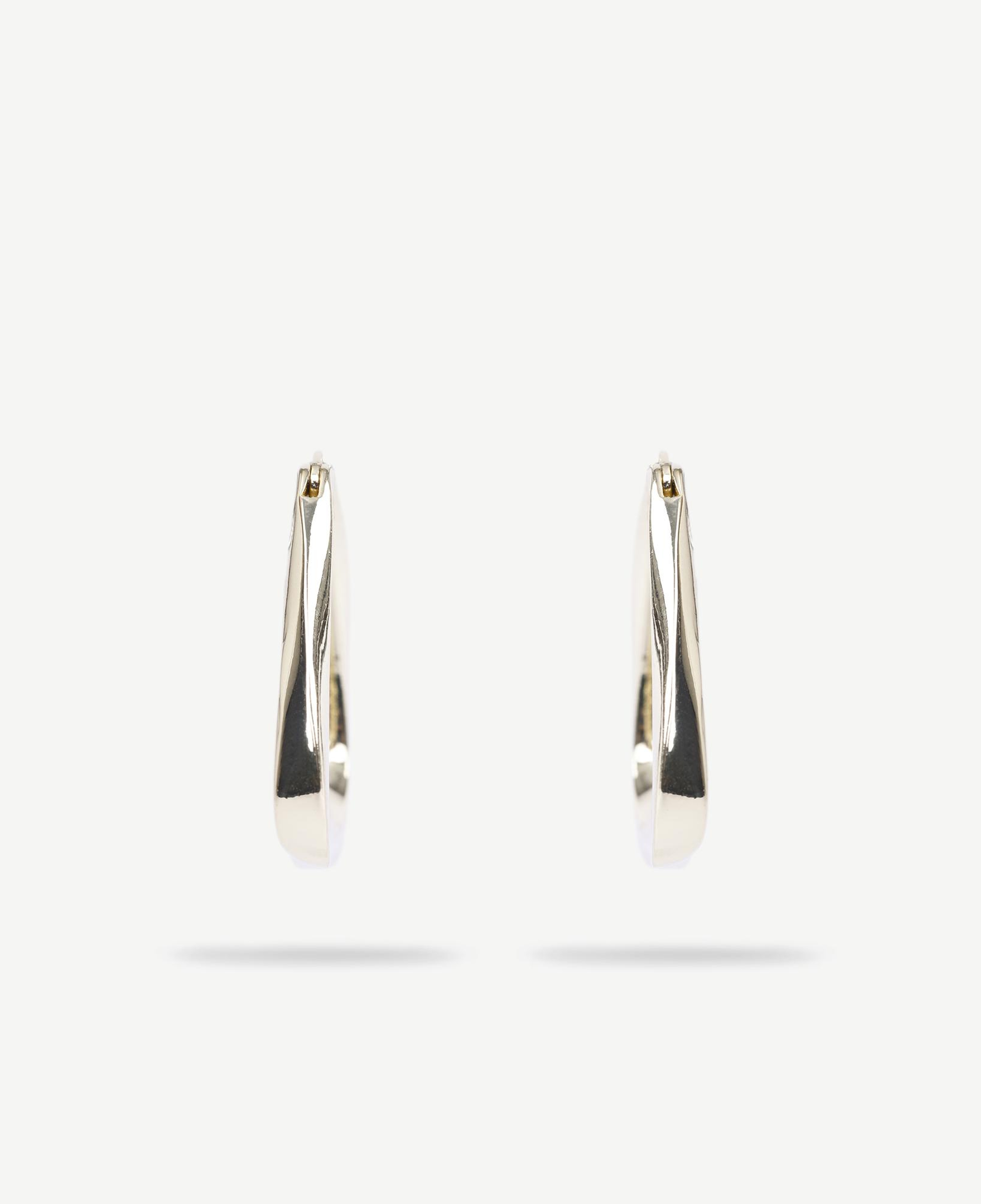 YARGICI Asimetrik Formlu Halka Küpe