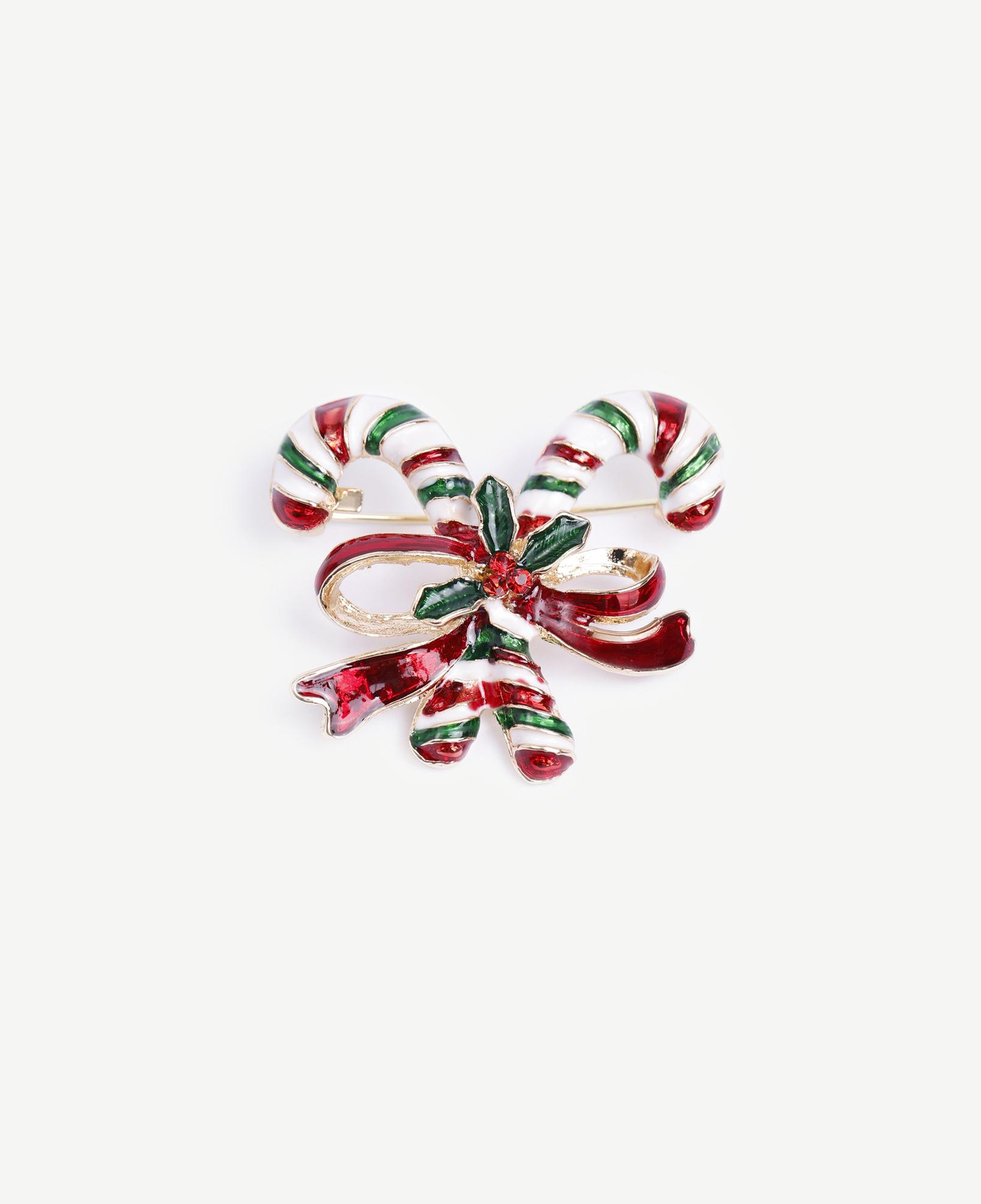 YARGICI Baston Şeker Figürlü Broş