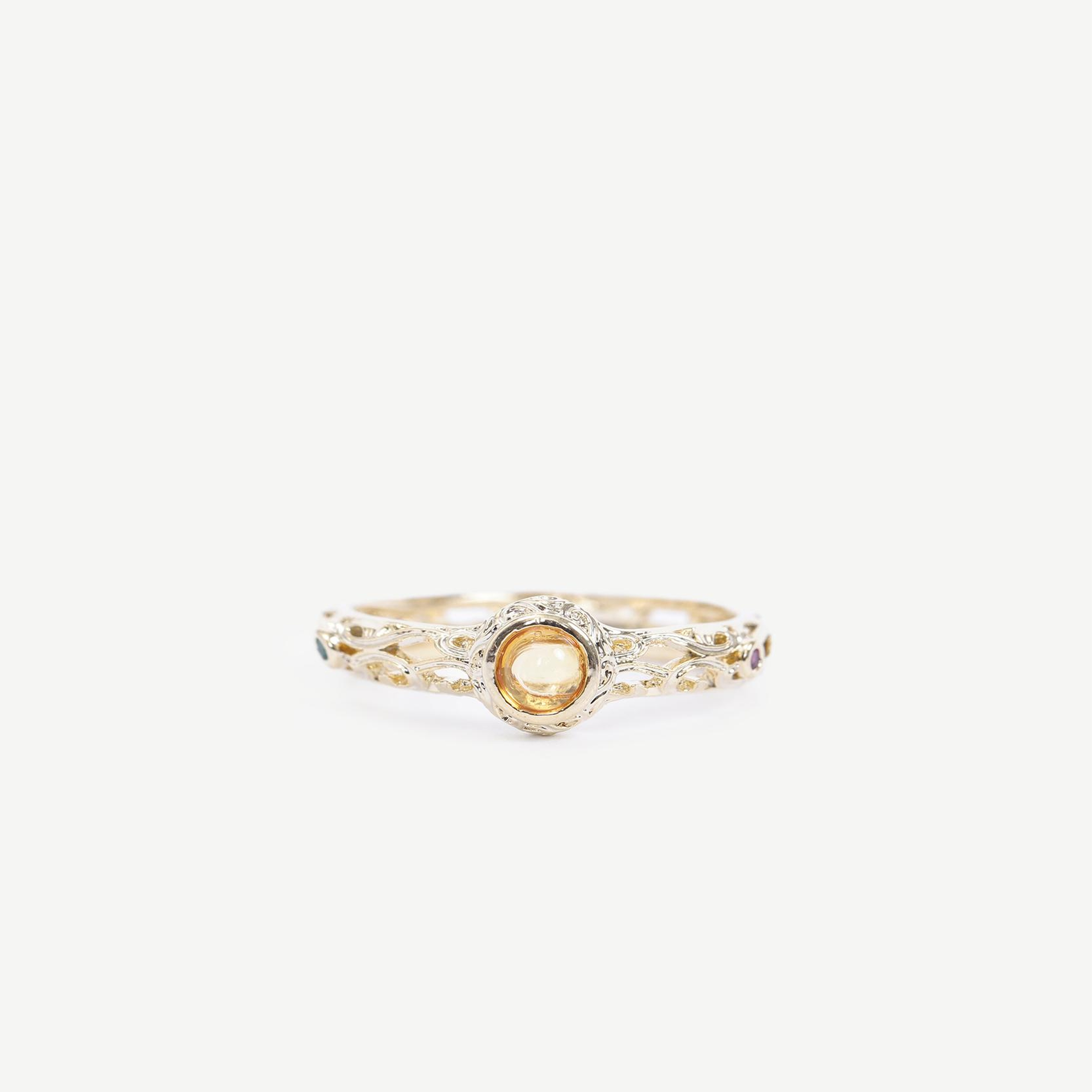 YARGICI Taş Detaylı Yüzük