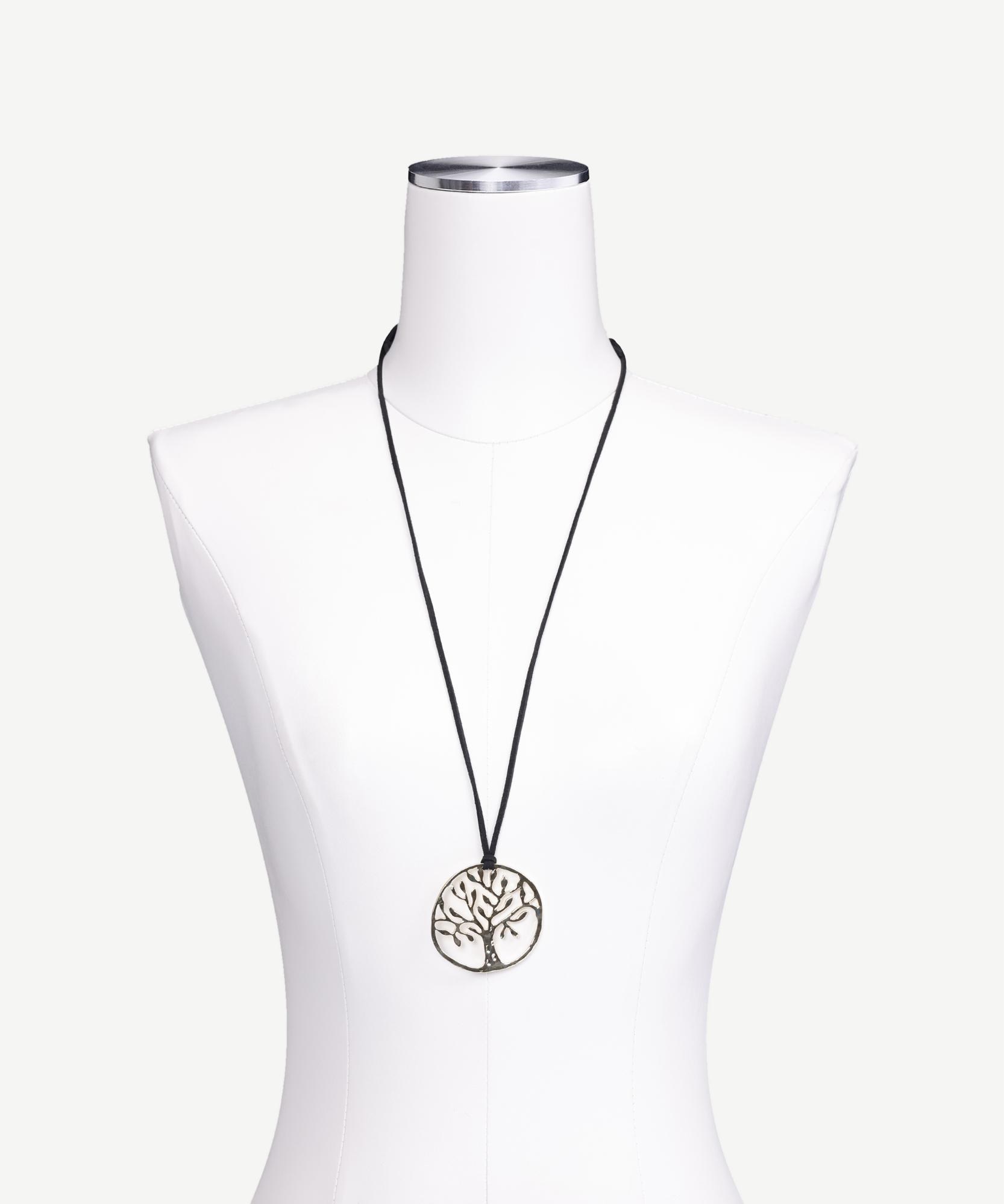 YARGICI Ağaç Figürlü Uzun Kolye