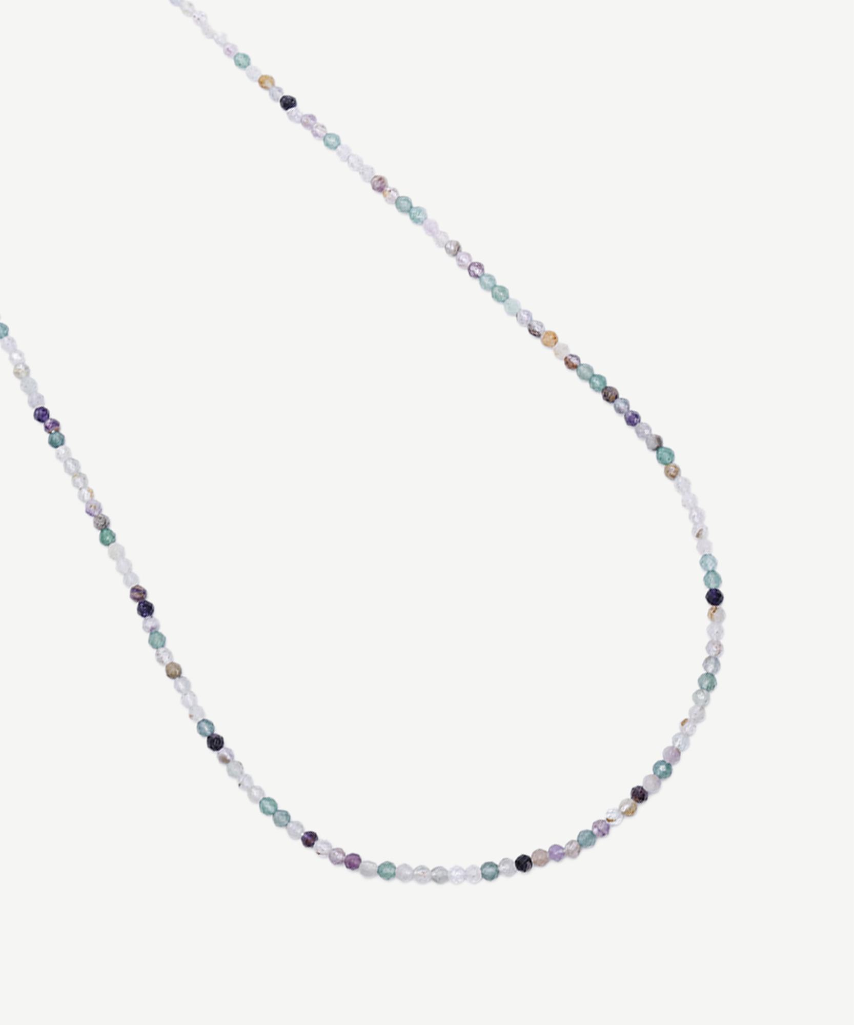 YARGICI Kapama Detaylı Uzun Doğal Taş Kolye