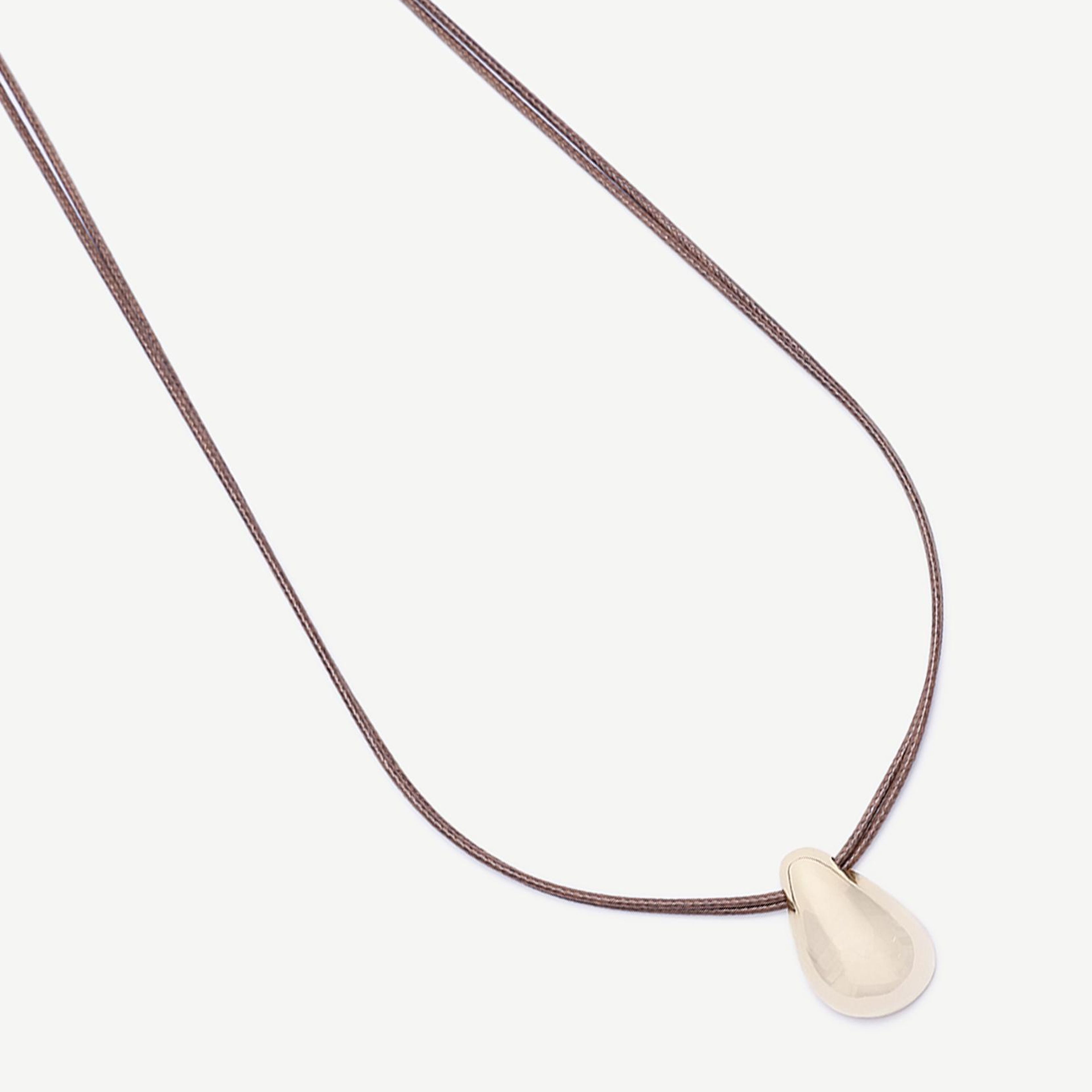 YARGICI Metal Uç Detaylı Uzun Kolye