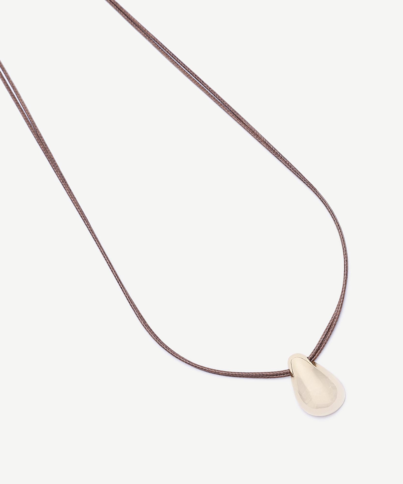 YARGICI Metal Uç Detaylı Uzun Kolye