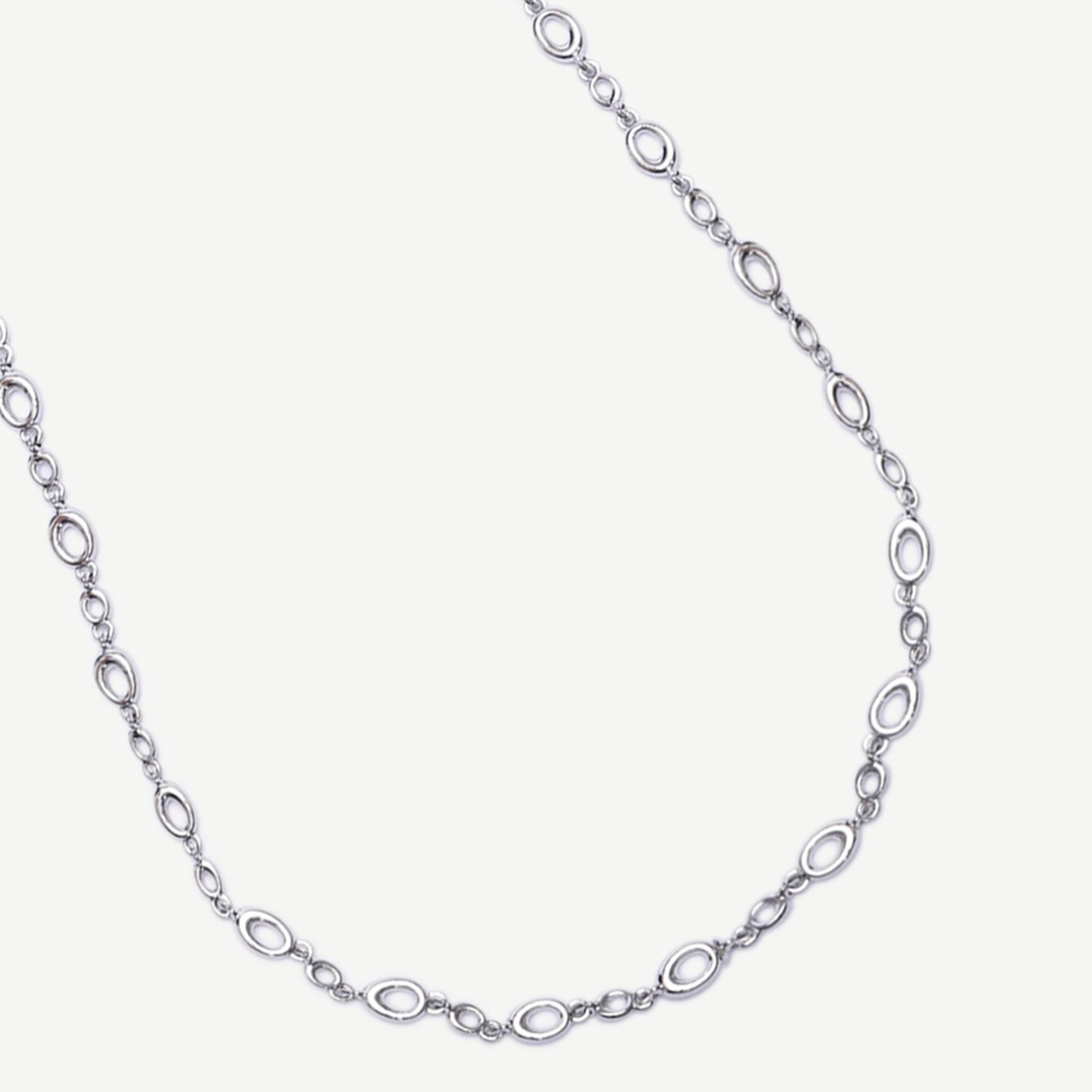 YARGICI Uzun Silver Zincir Kolye