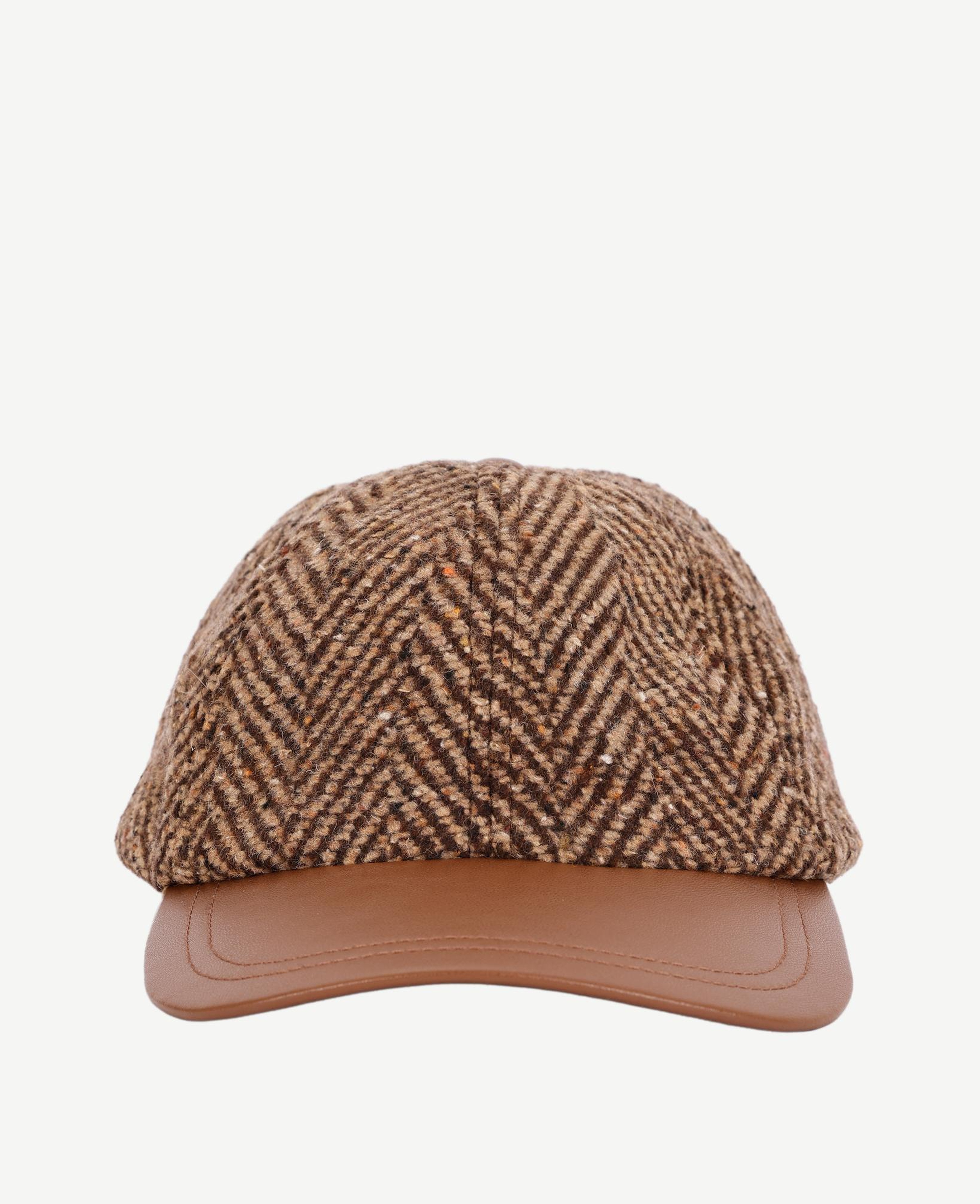 YARGICI Balıksırtı Desenli Yün Şapka