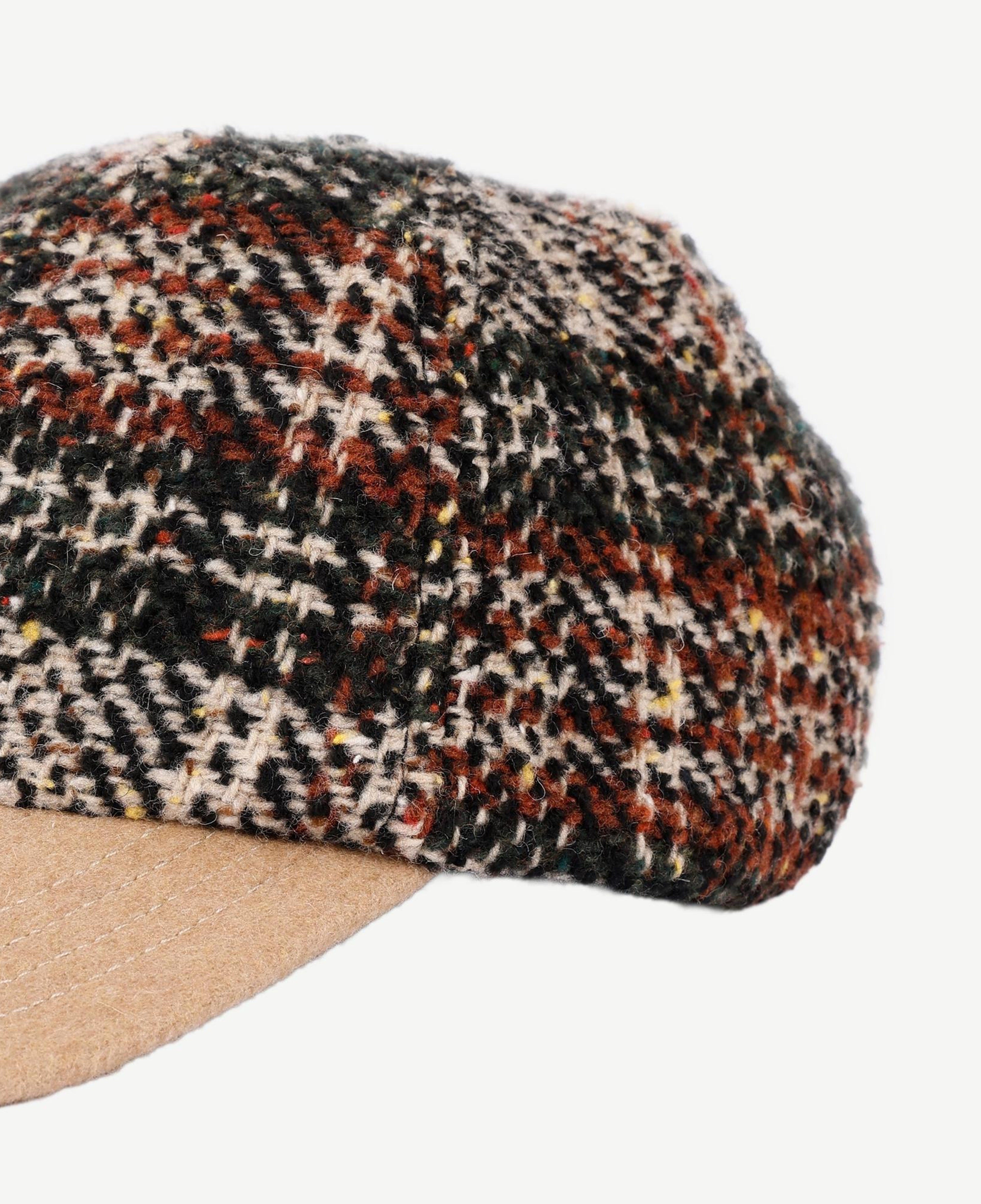 YARGICI Ekose Desenli Yün Şapka