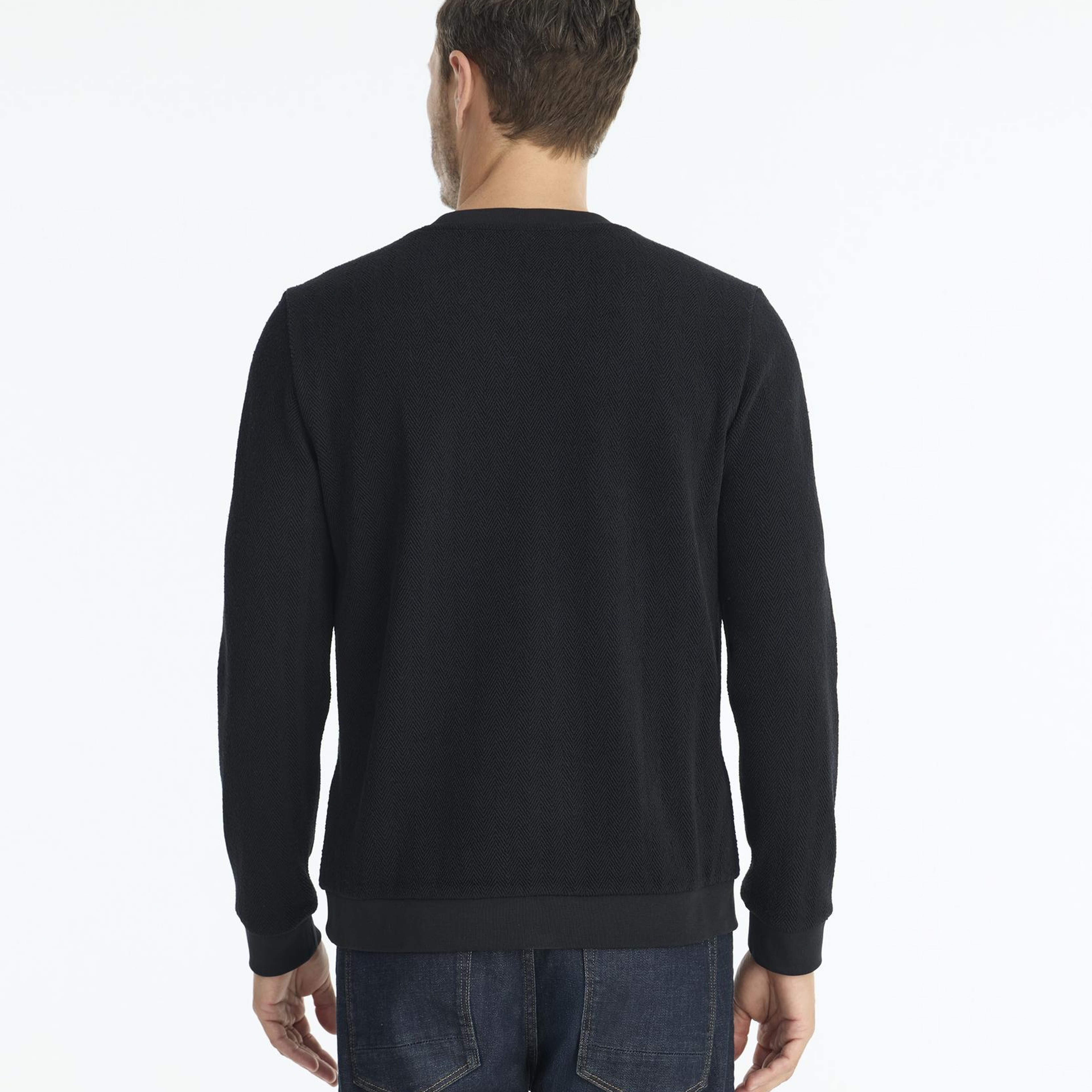 YARGICI Regular Bisiklet Yaka Uzun Kol Sweatshirt