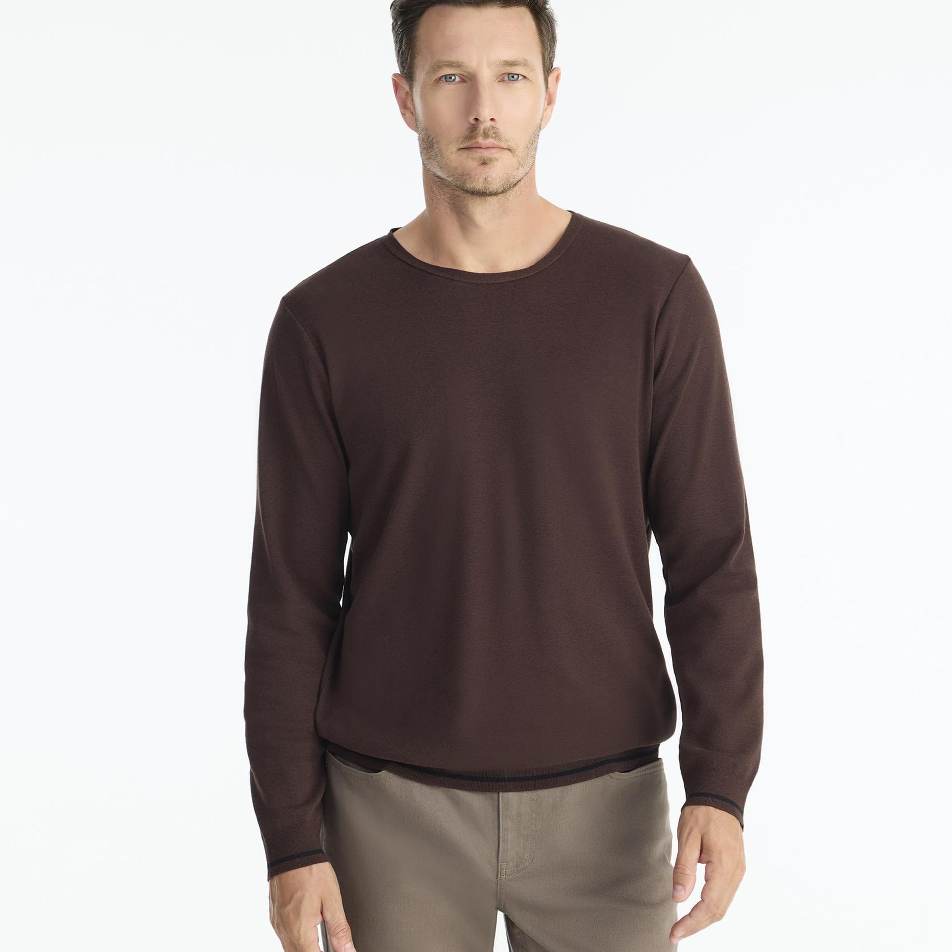 YARGICI Regular Bisiklet Yaka Uzun Kol Kazak