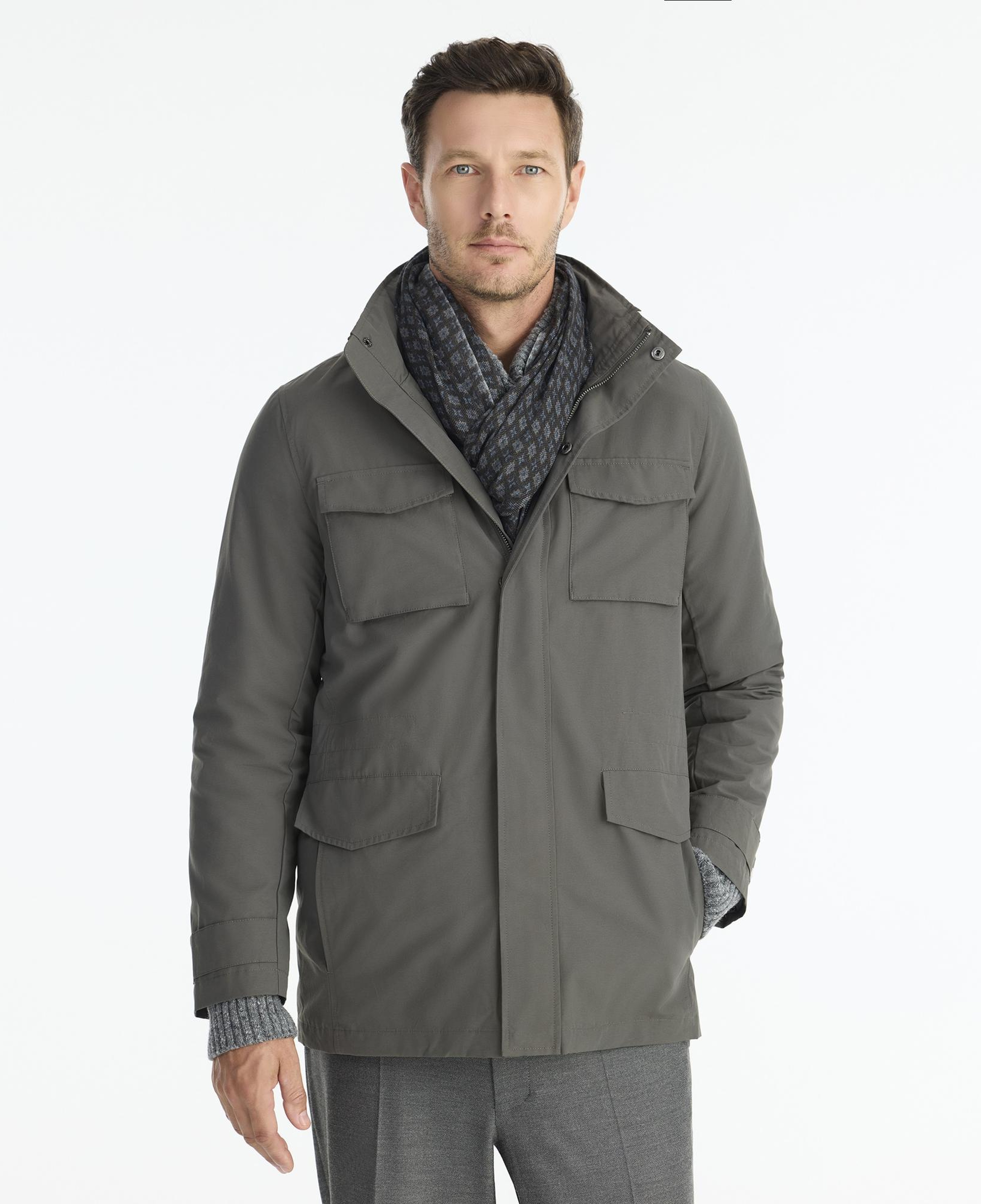 YARGICI Regular Dik Yaka Uzun Kol Yağmurluk