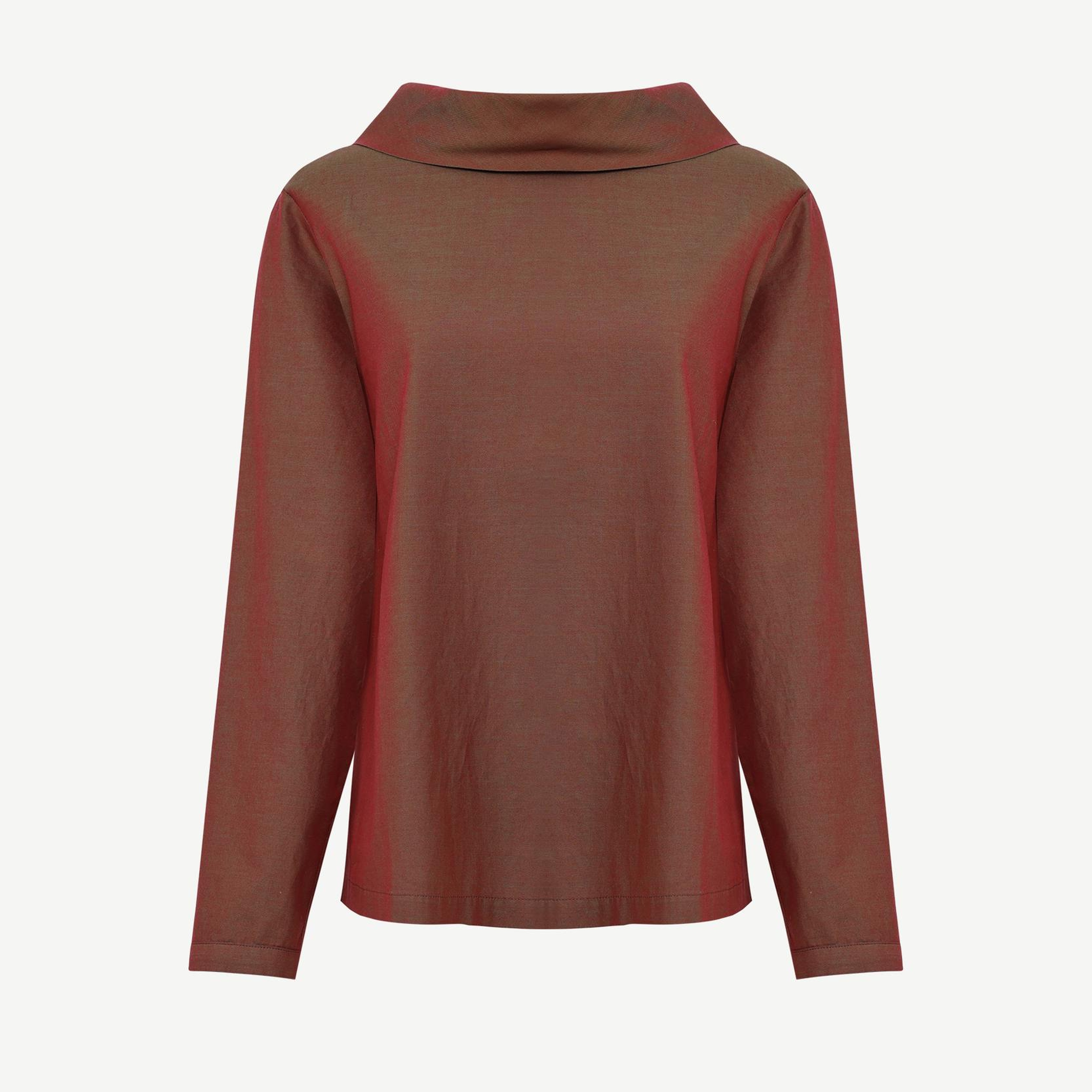 YARGICI Regular Bisiklet Yaka Uzun Kol Bluz