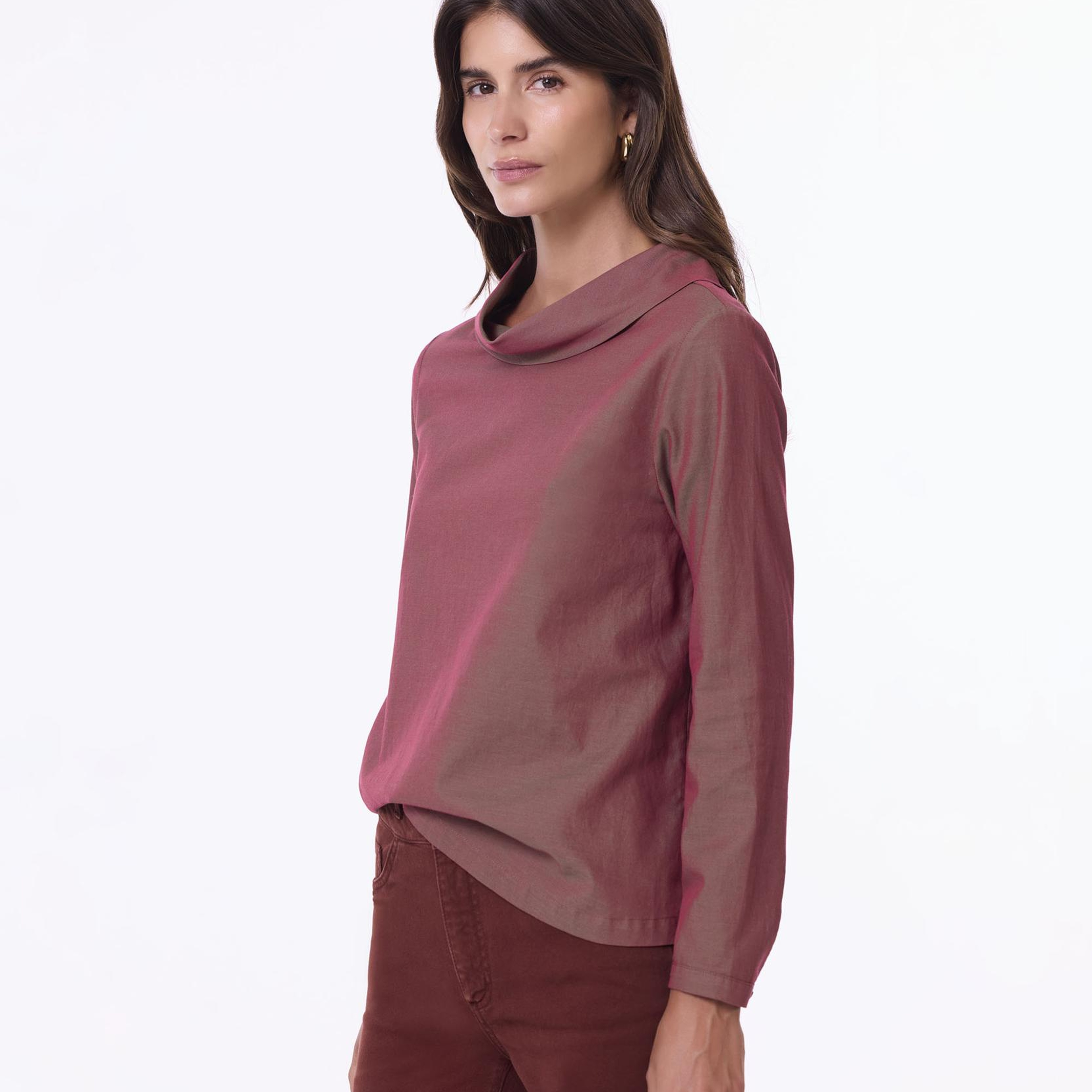 YARGICI Regular Bisiklet Yaka Uzun Kol Bluz