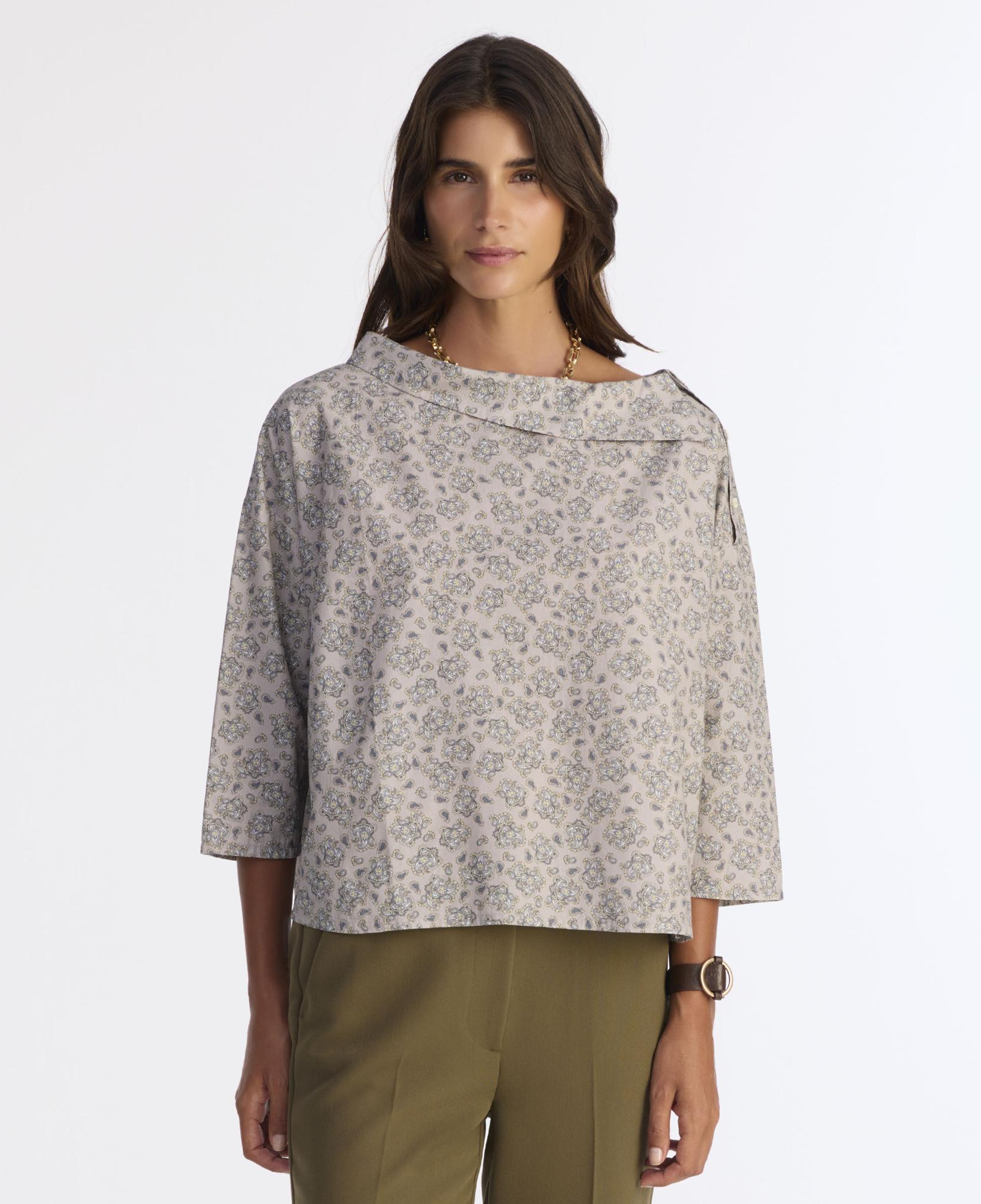 YARGICI Regular Kayık Yaka Uzun Kol Bluz