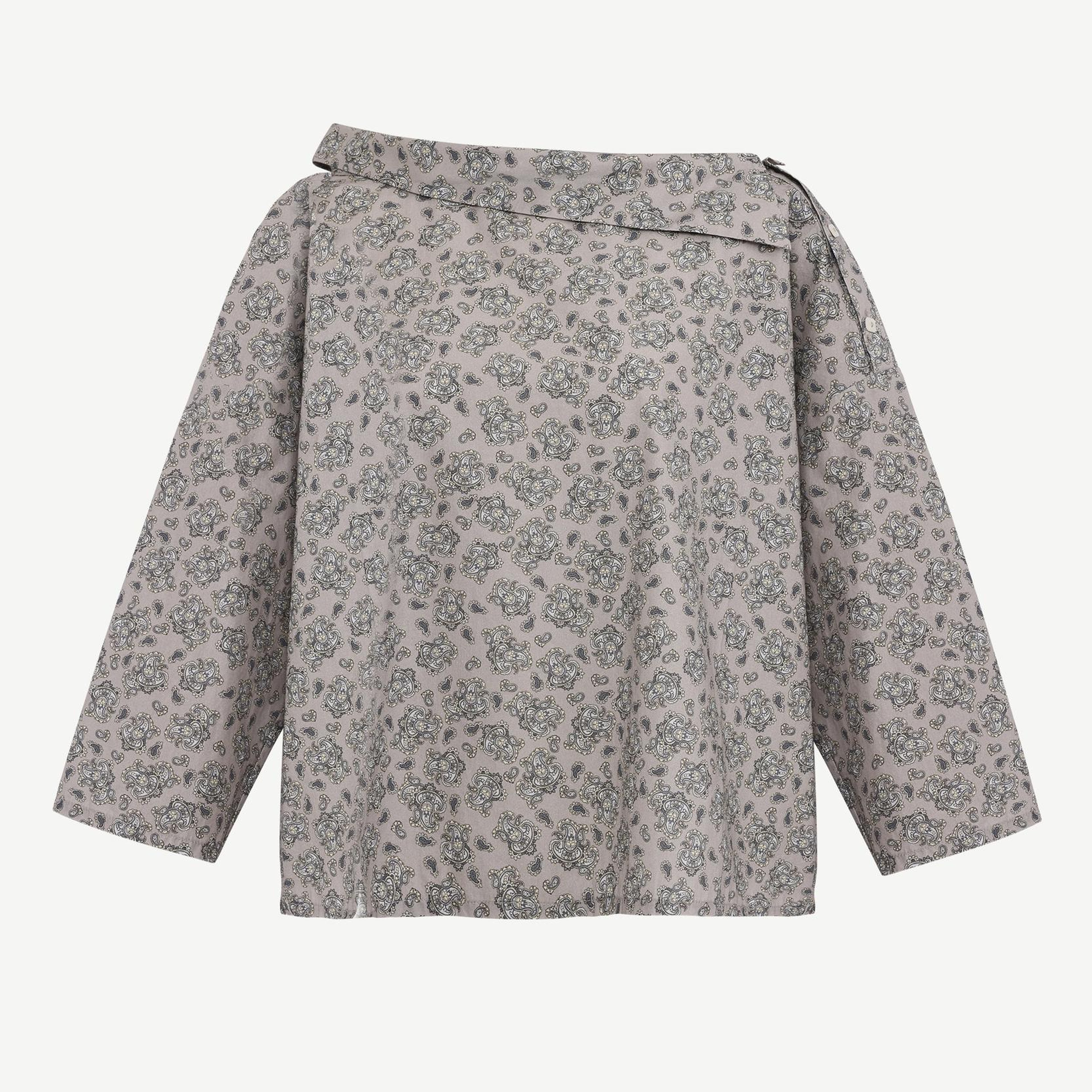 YARGICI Regular Kayık Yaka Uzun Kol Bluz