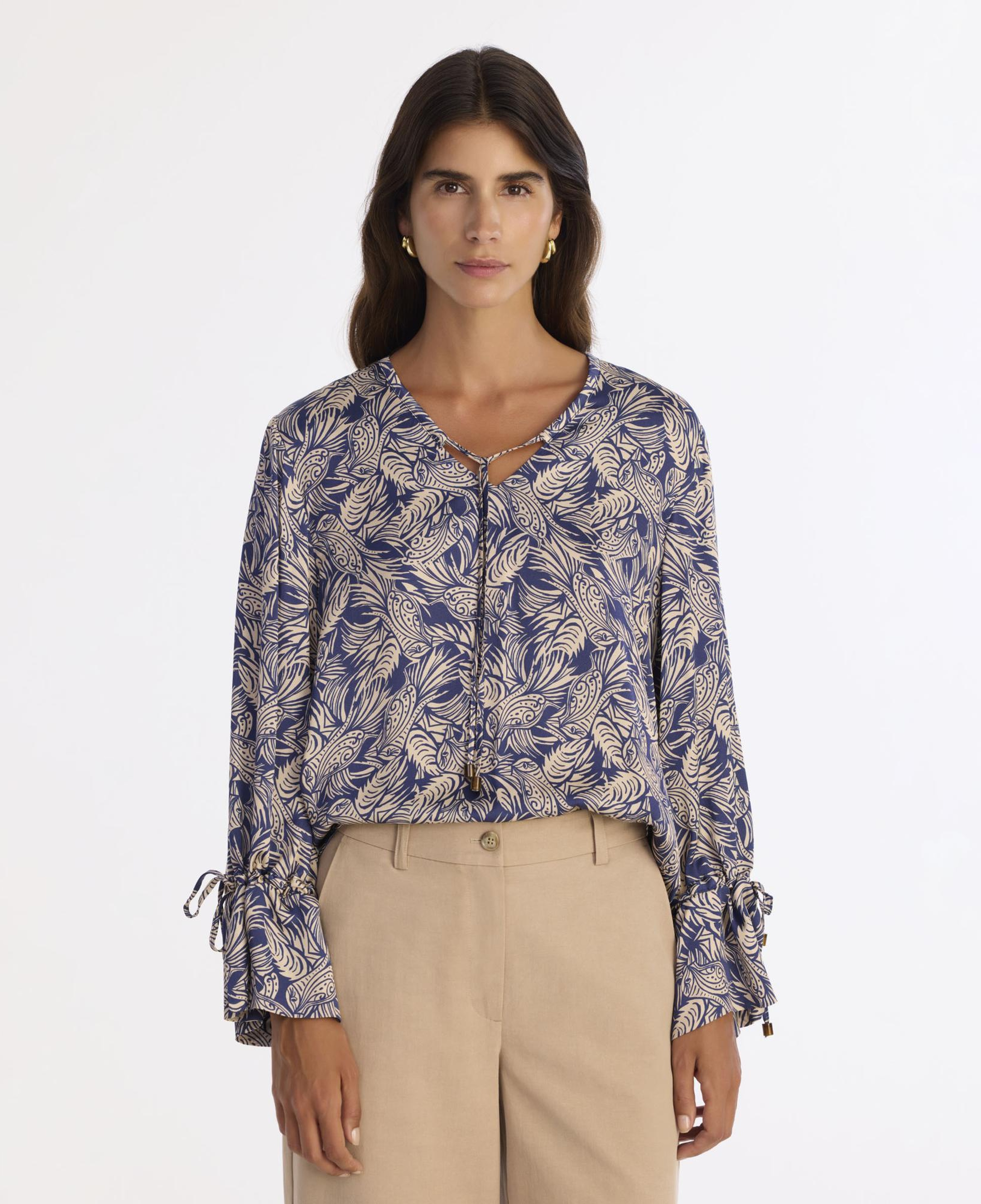 YARGICI Regular V Yaka Uzun Kol Bluz