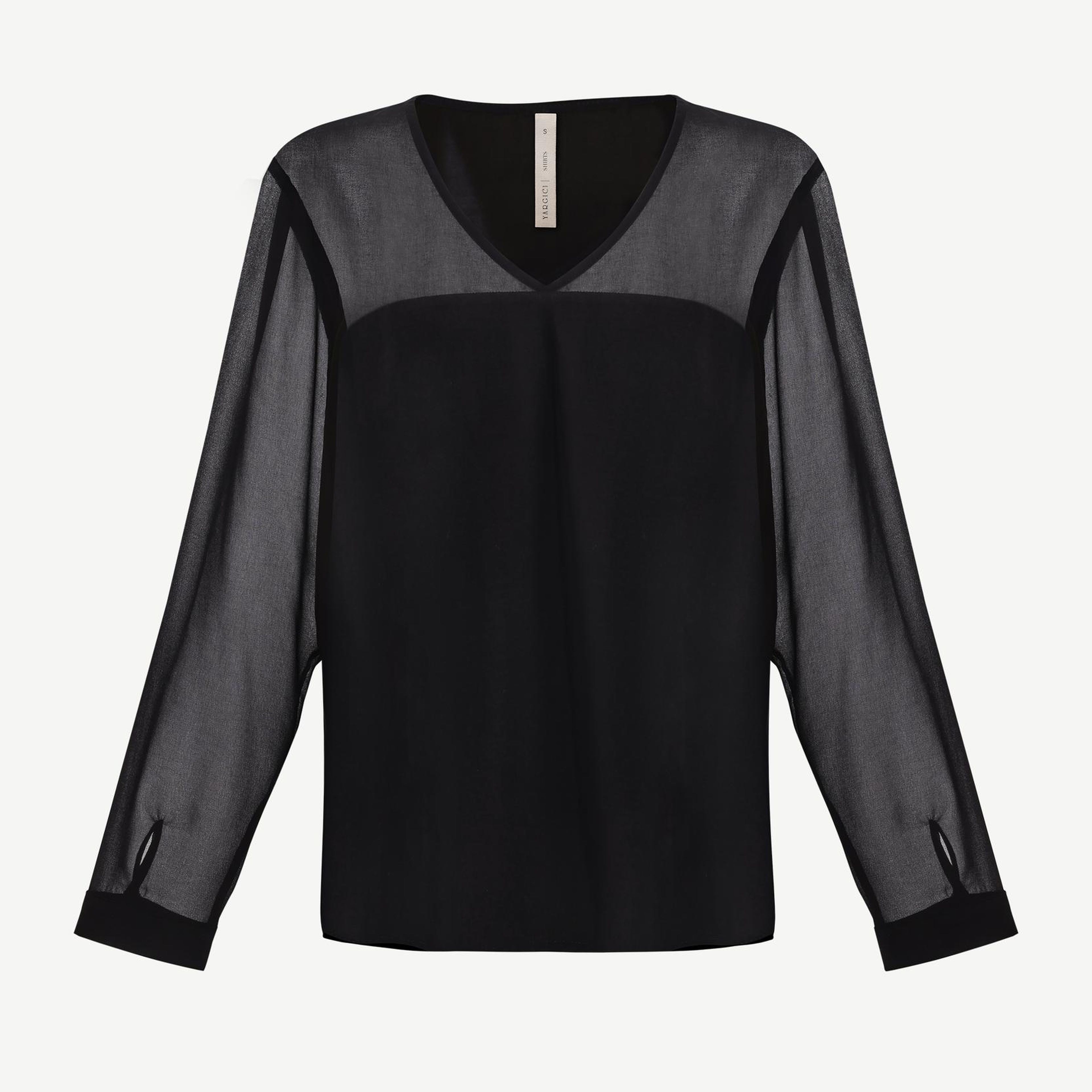 YARGICI Regular V Yaka Uzun Kol Bluz