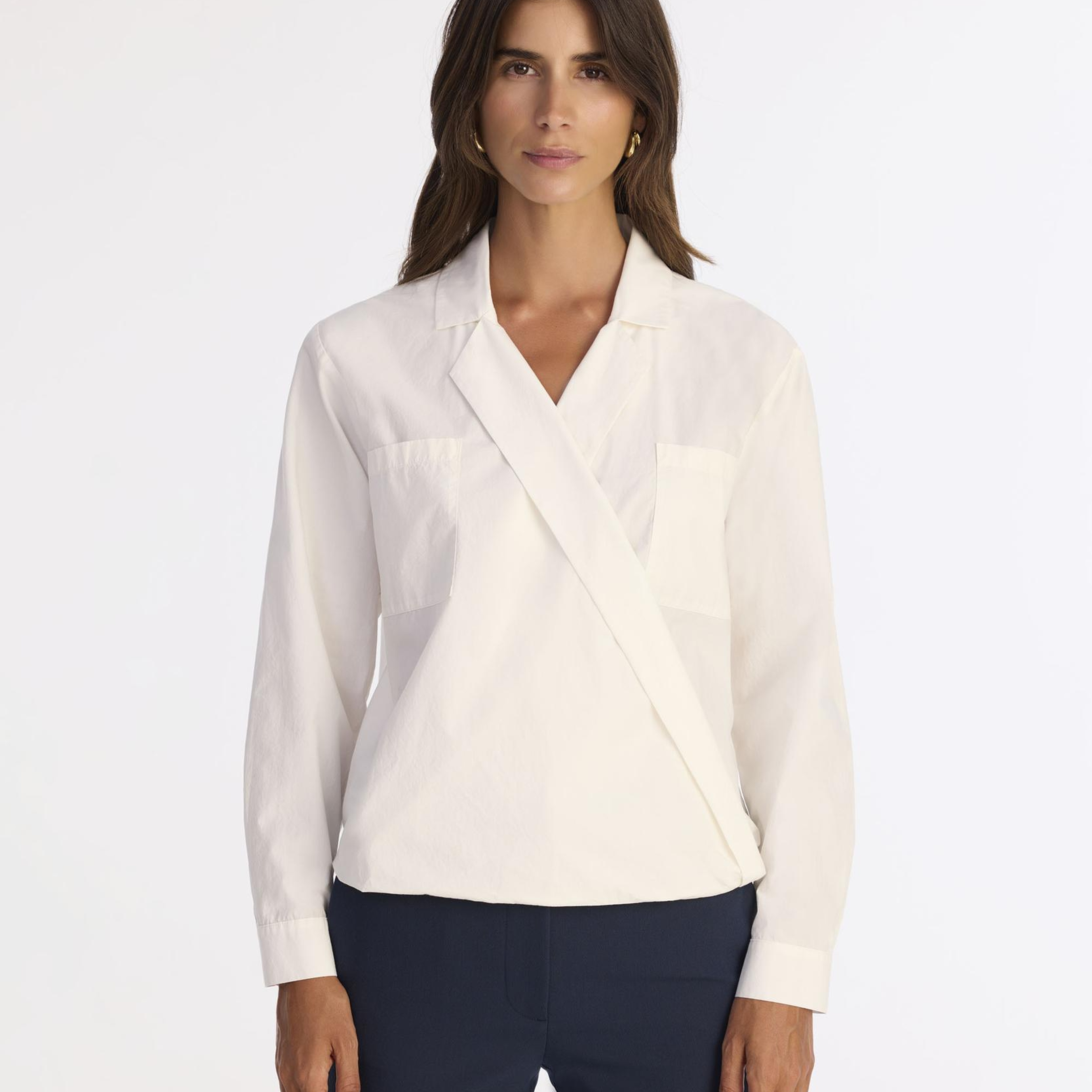 YARGICI Regular Kırlangıç Yaka Uzun Kol Bluz